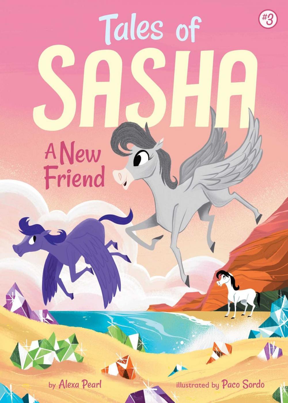 Big bigCover of Tales of Sasha 3: A New Friend