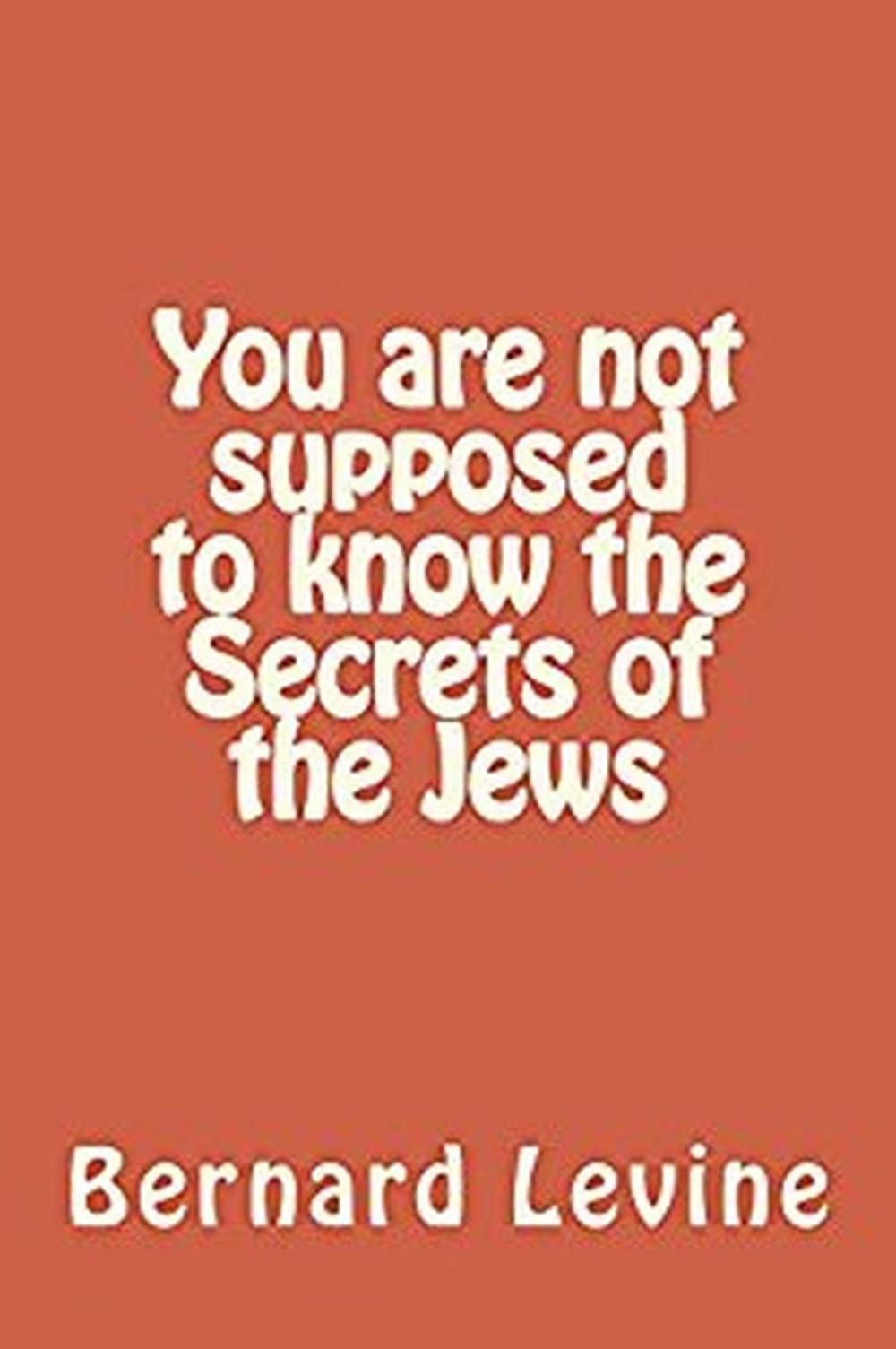 Big bigCover of You Are Not Supposed to Know the Secrets of the Jews