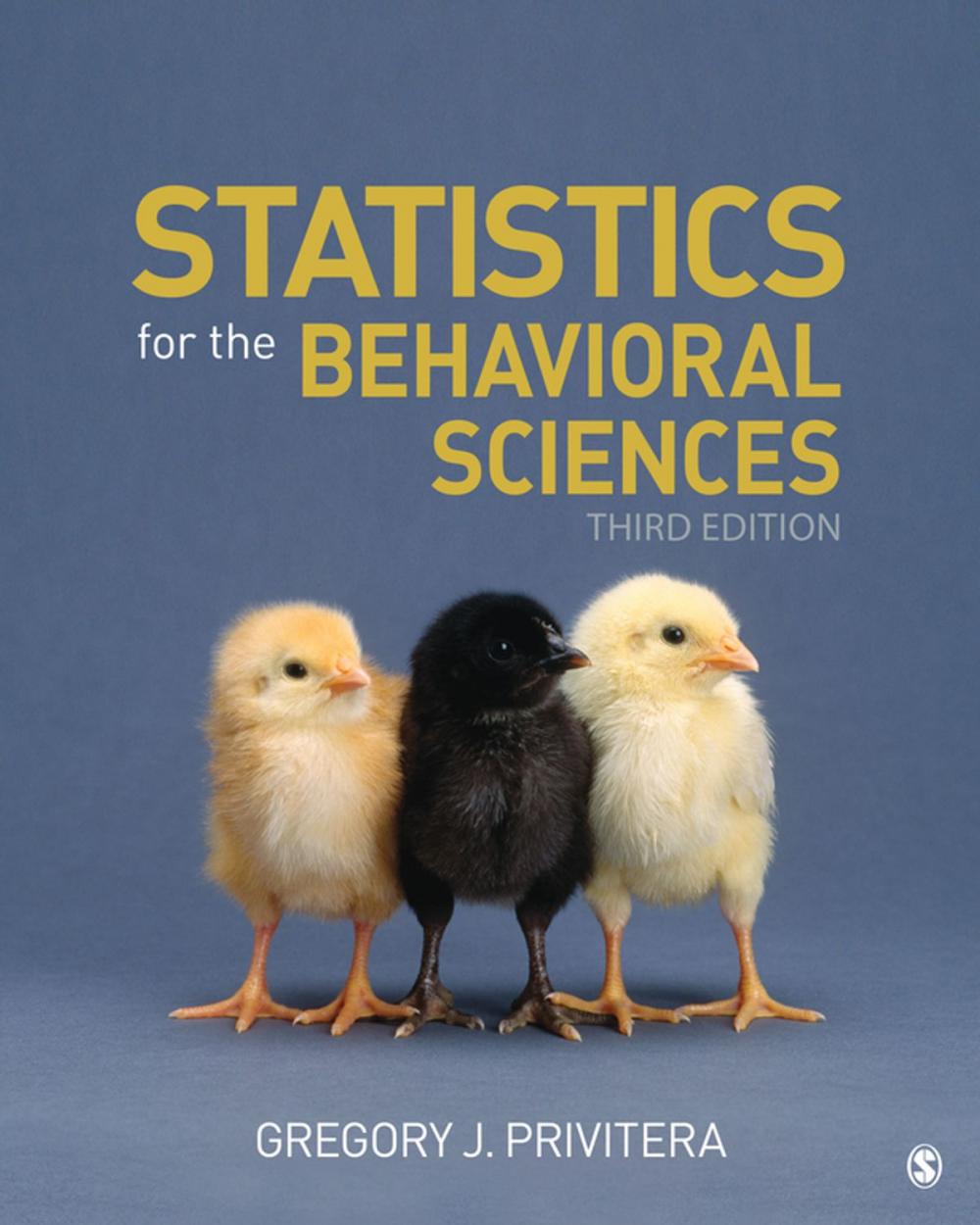 Big bigCover of Statistics for the Behavioral Sciences