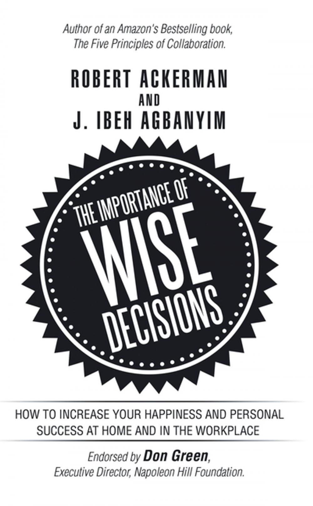 Big bigCover of The Importance of Wise Decisions