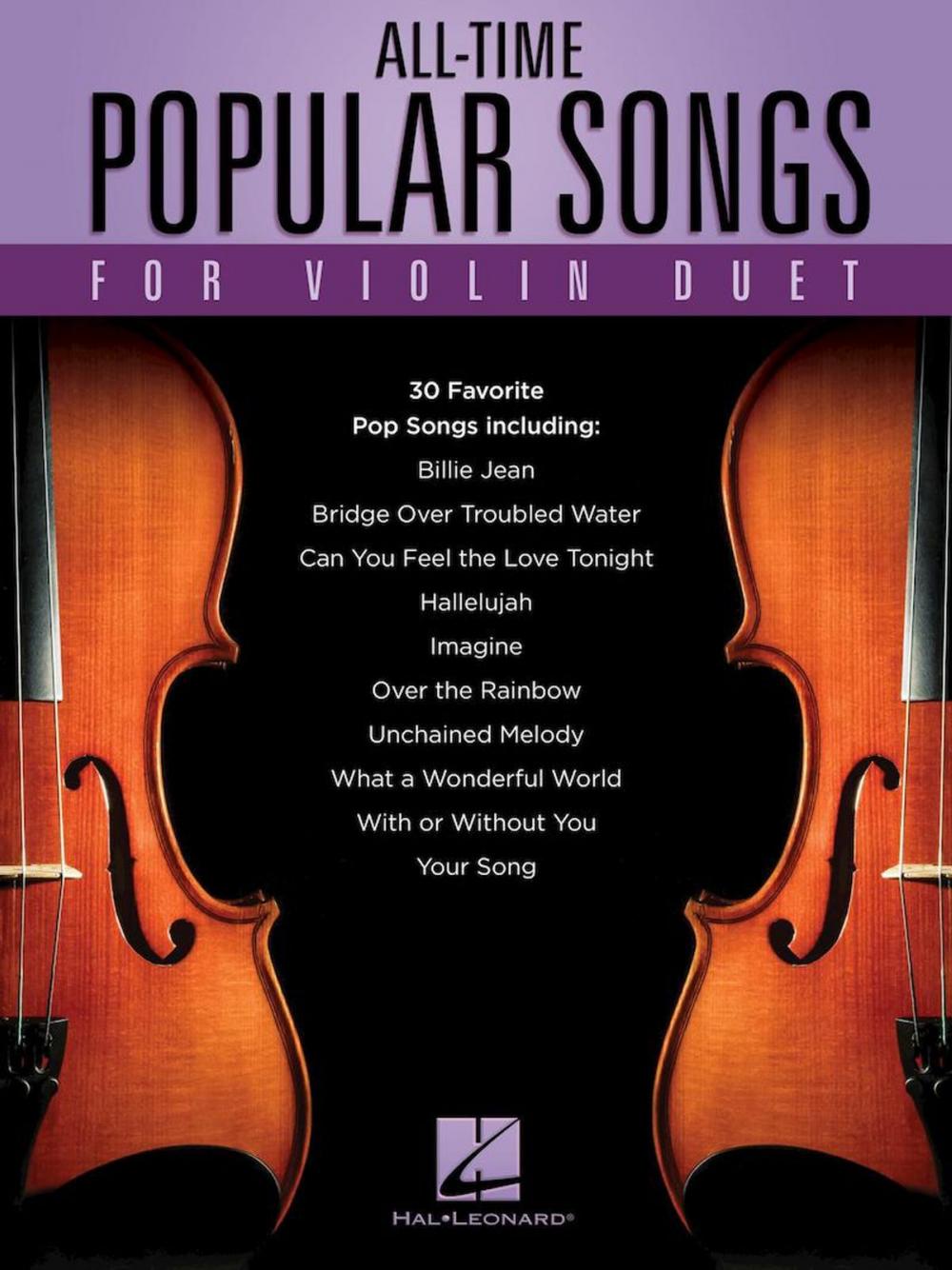 Big bigCover of All-Time Popular Songs for Violin Duet