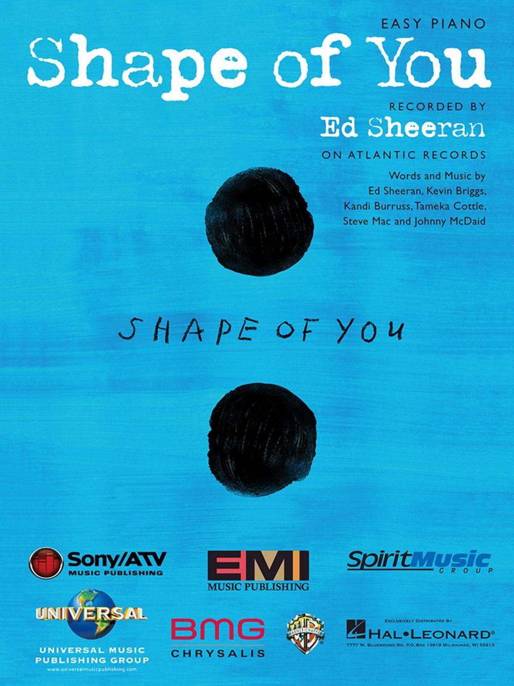 Big bigCover of Shape of You Sheet Music