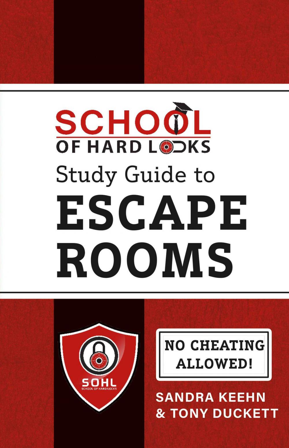 Big bigCover of School of Hard Locks Study Guide to Escape Rooms