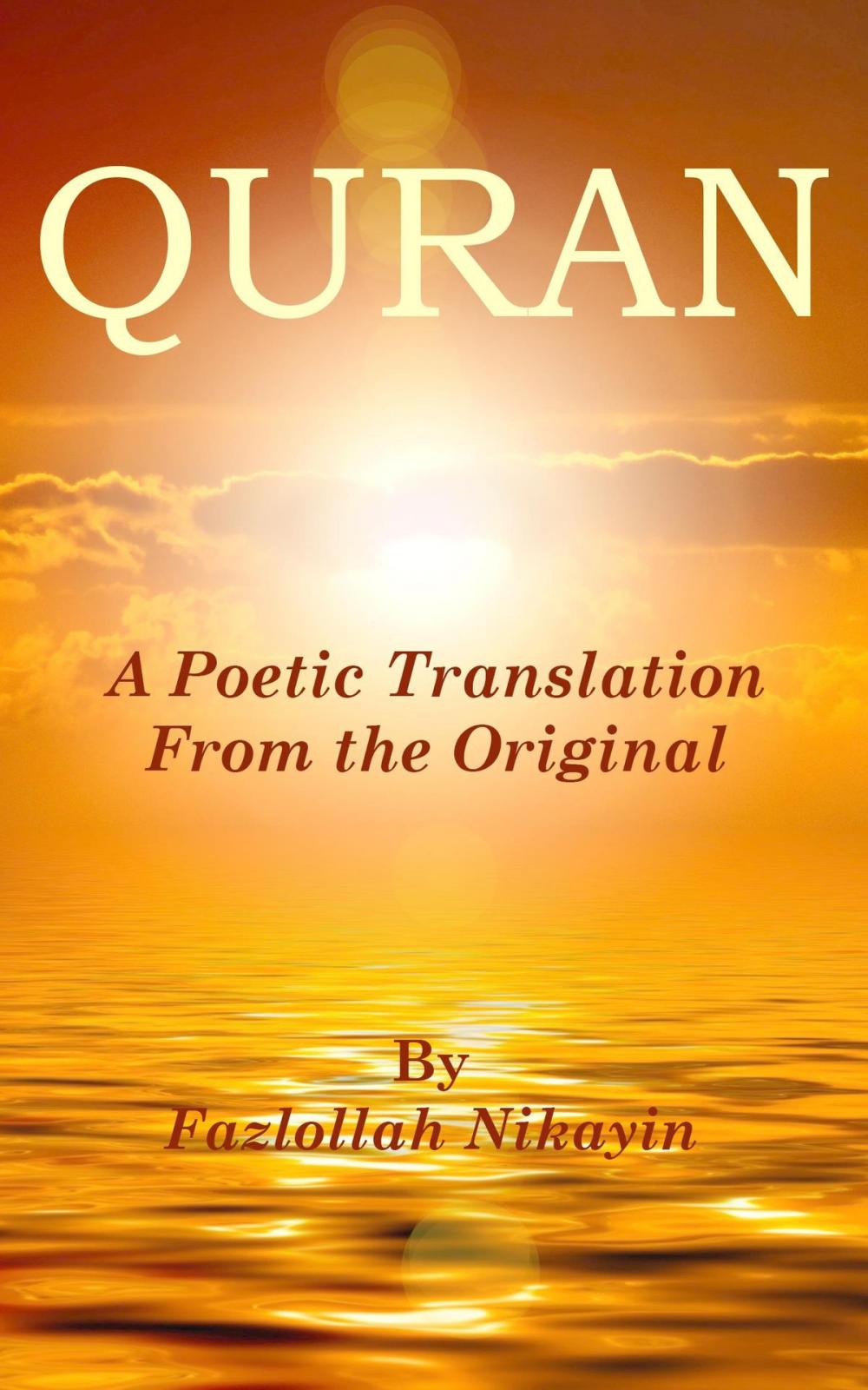 Big bigCover of Quran : A Poetic Translation From the Original