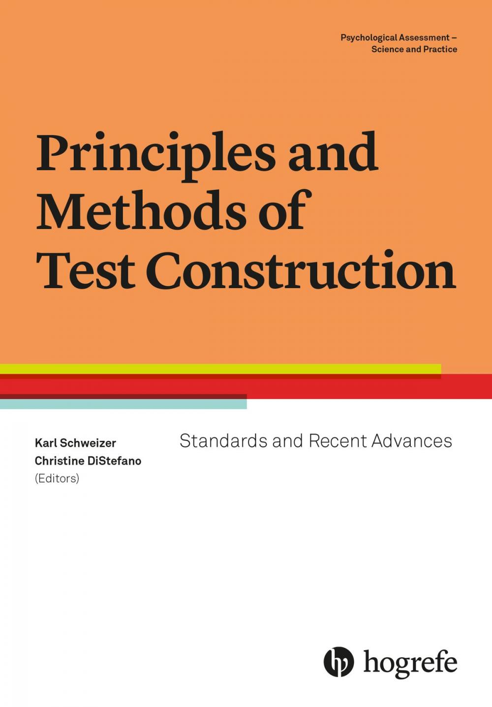 Big bigCover of Principles and Methods of Test Construction