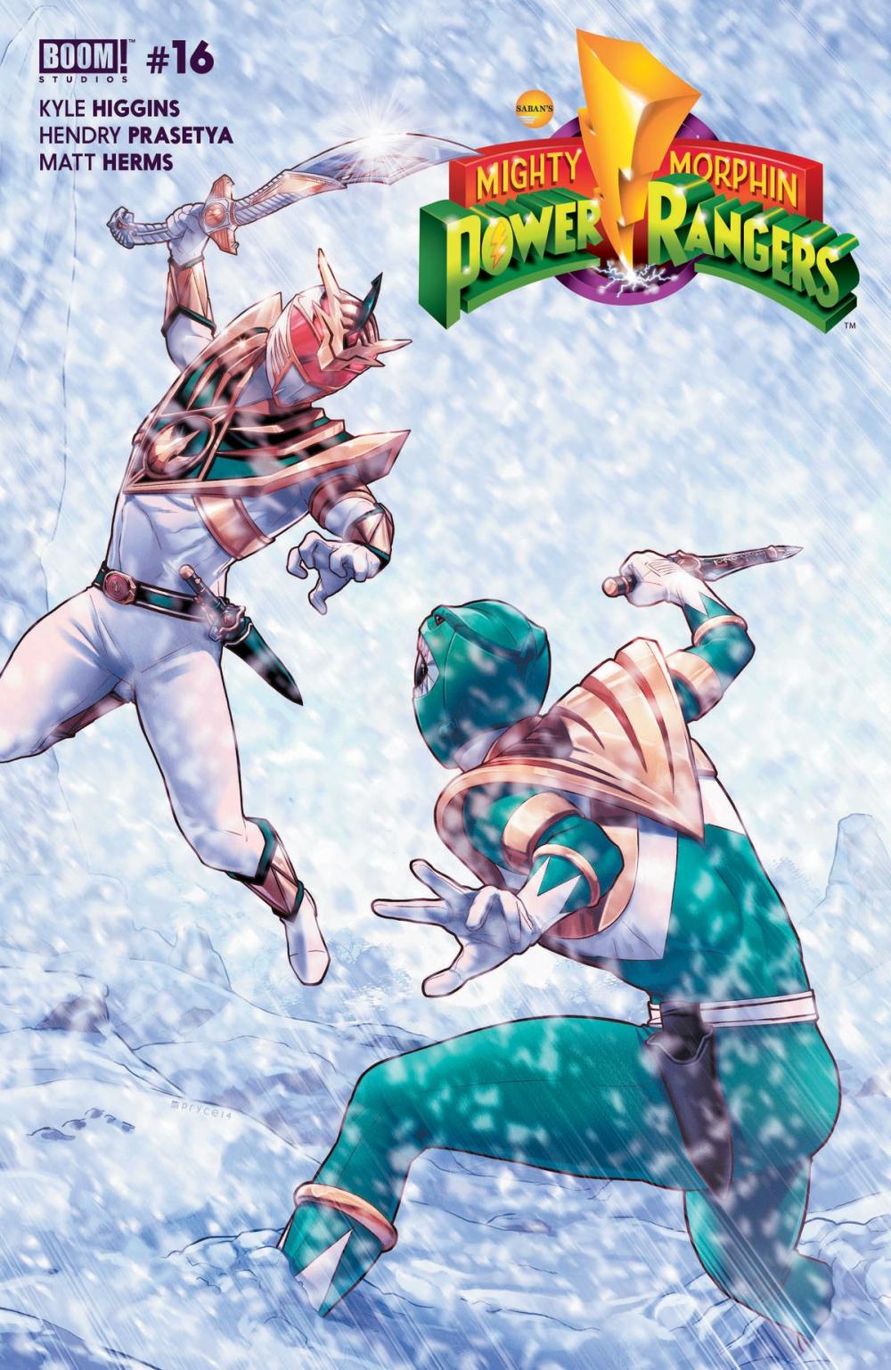 Big bigCover of Mighty Morphin Power Rangers #16