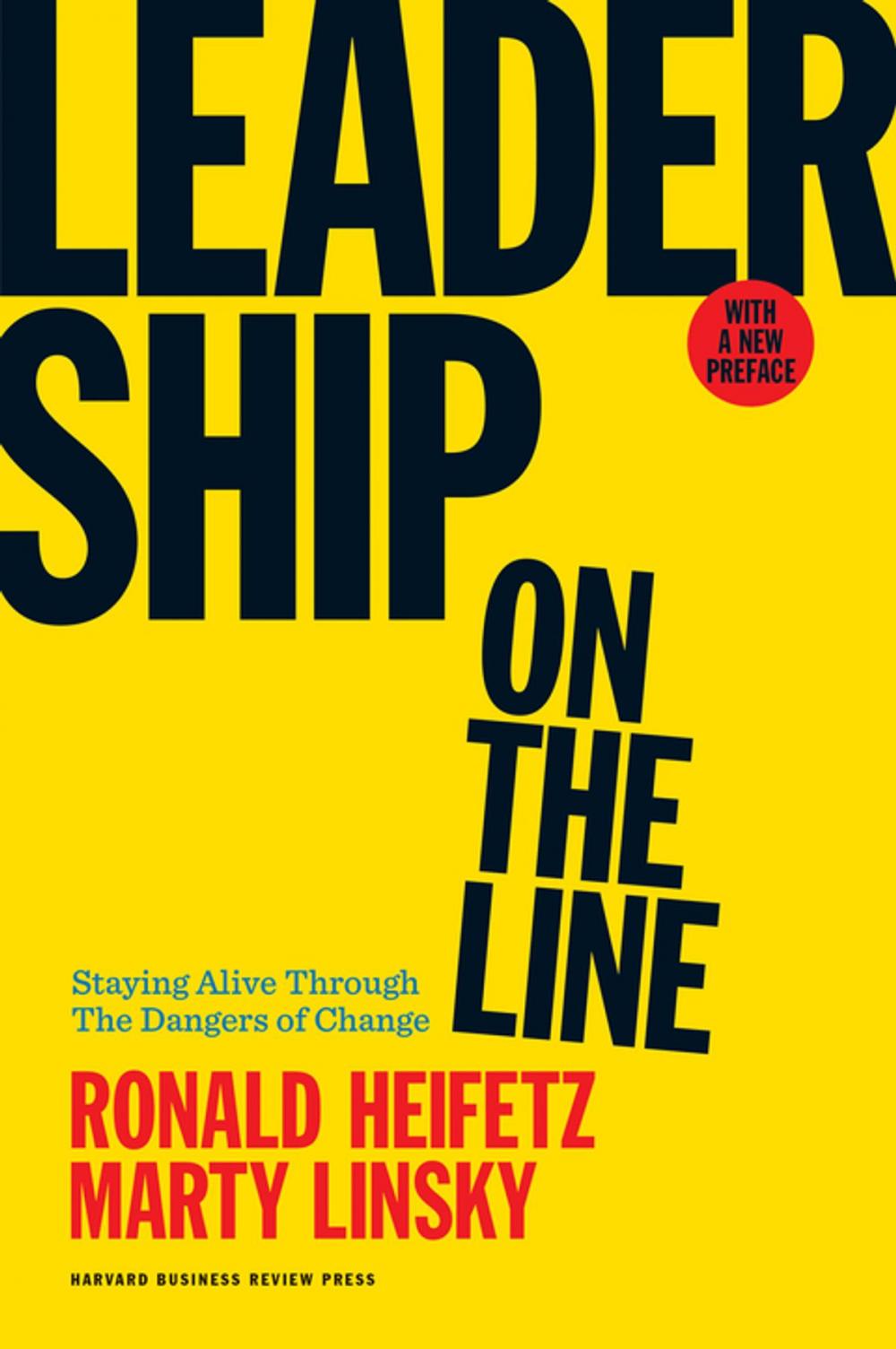 Big bigCover of Leadership on the Line, With a New Preface