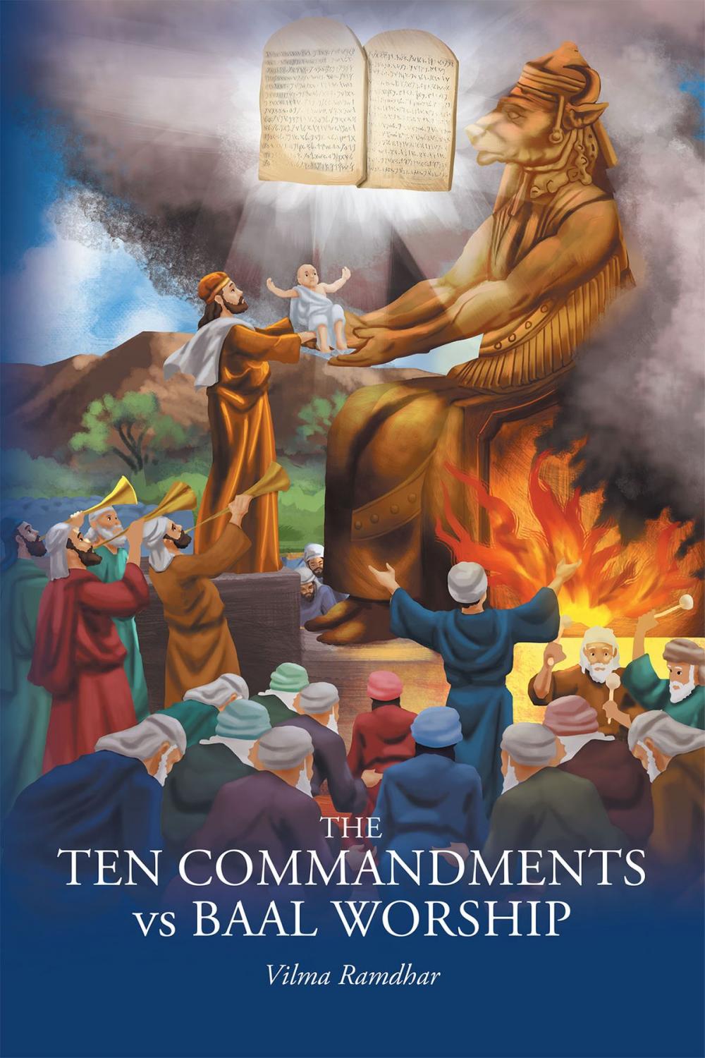 Big bigCover of The Ten Commandments vs Baal Worship