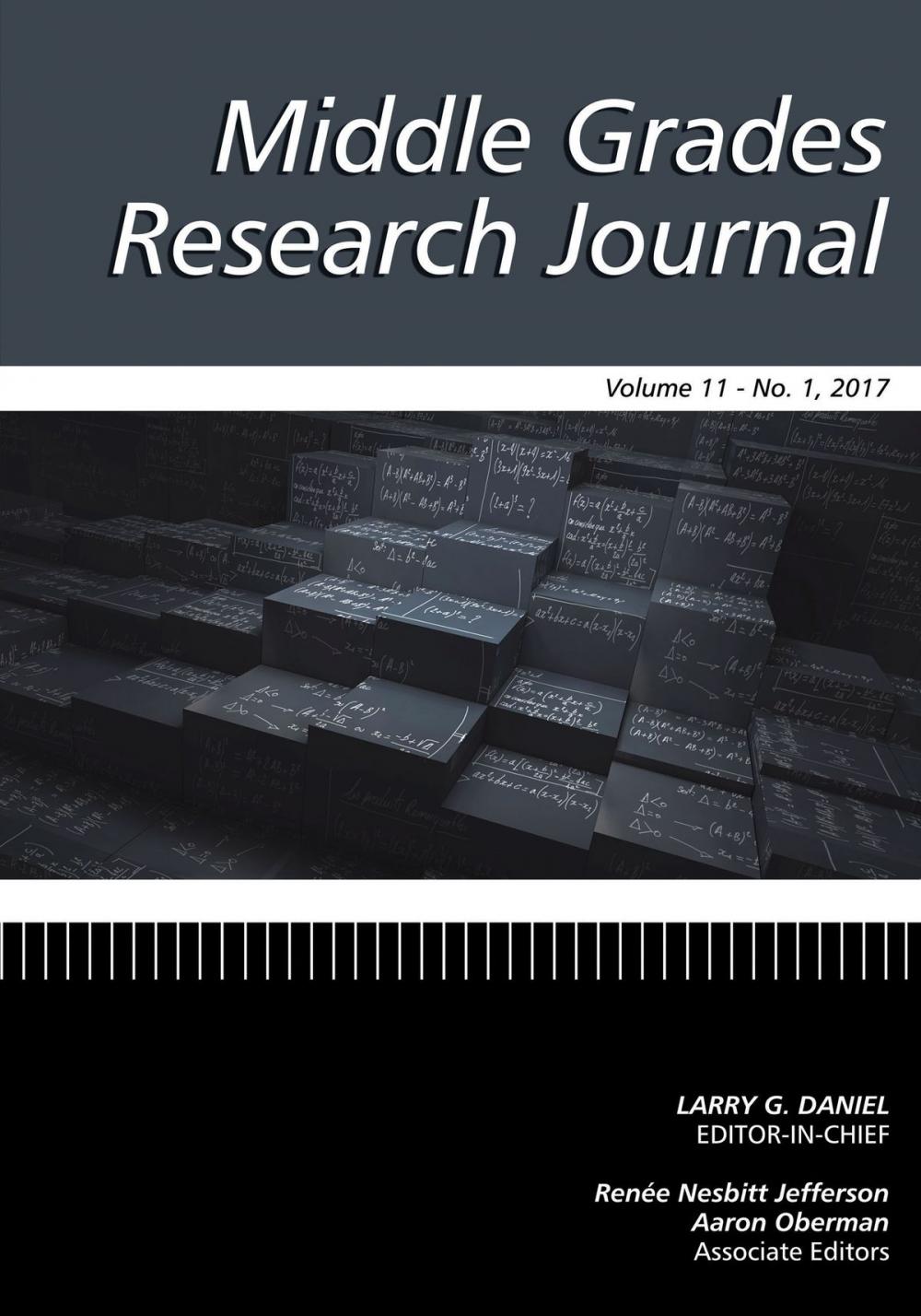 Big bigCover of Middle Grades Research Journal Issue