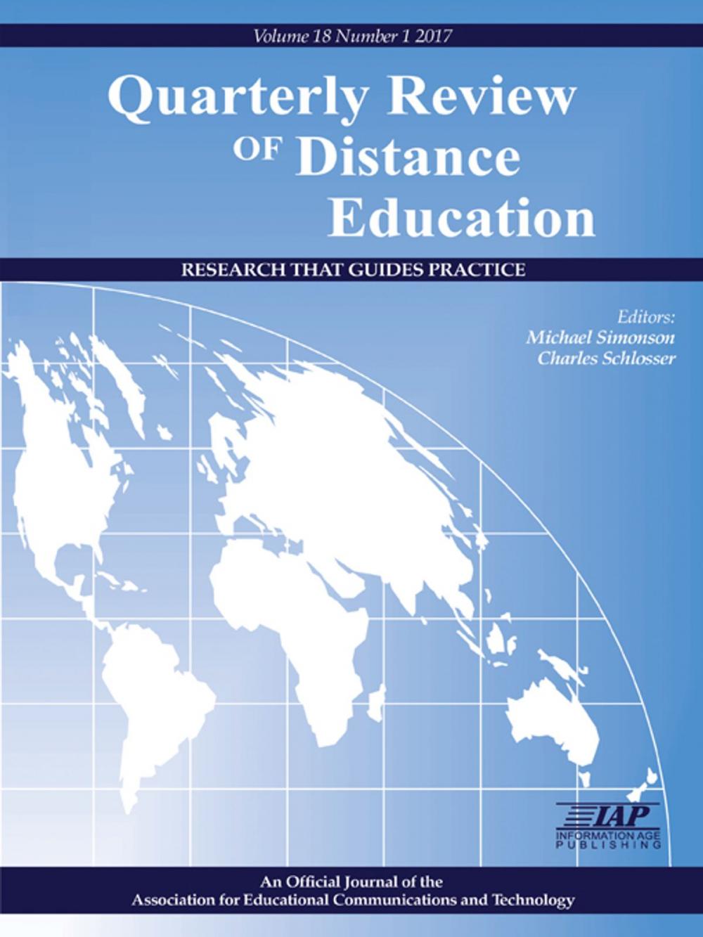 Big bigCover of Quarterly Review of Distance Education