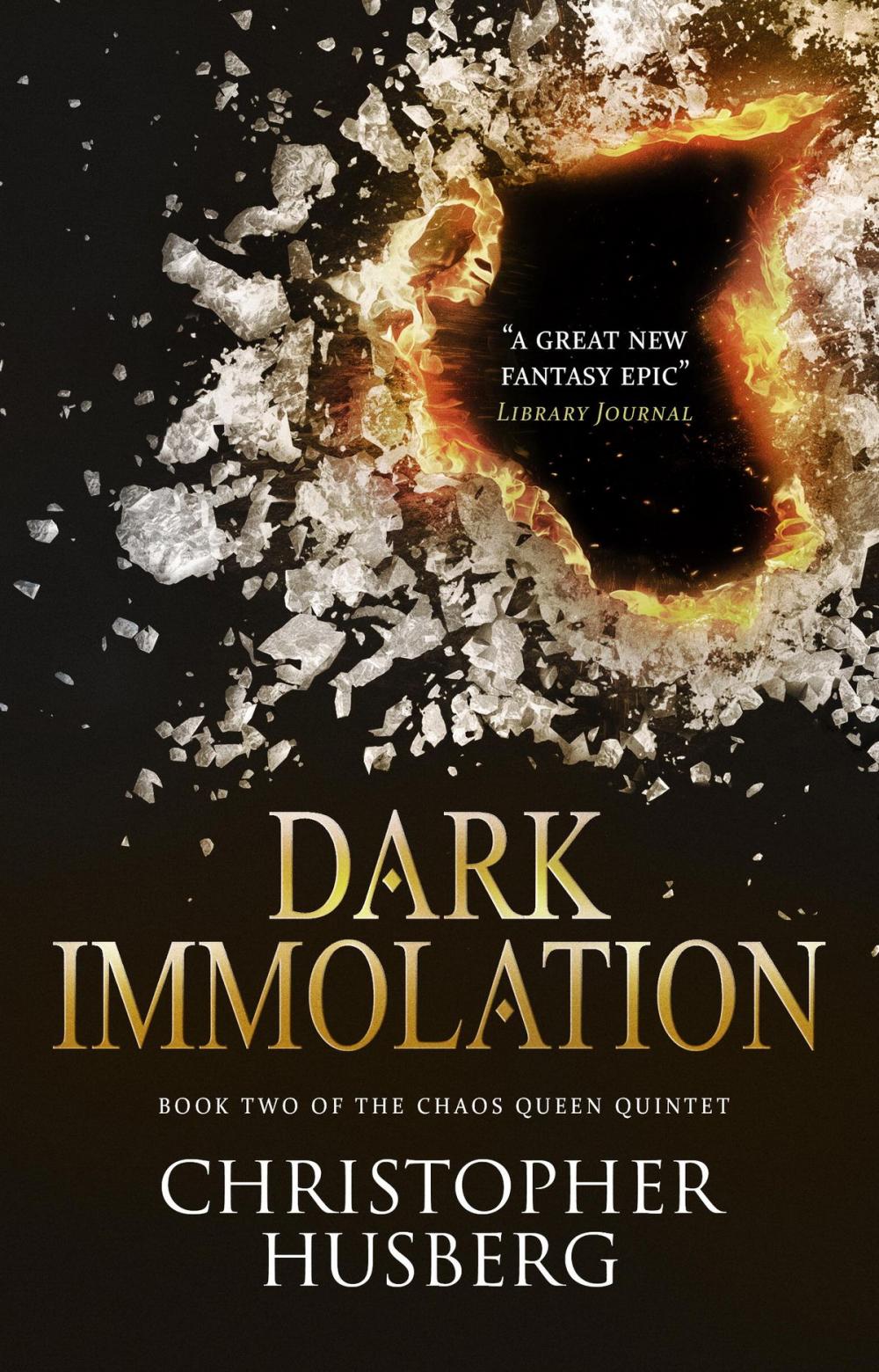 Big bigCover of Chaos Queen - Dark Immolation (Chaos Queen 2)