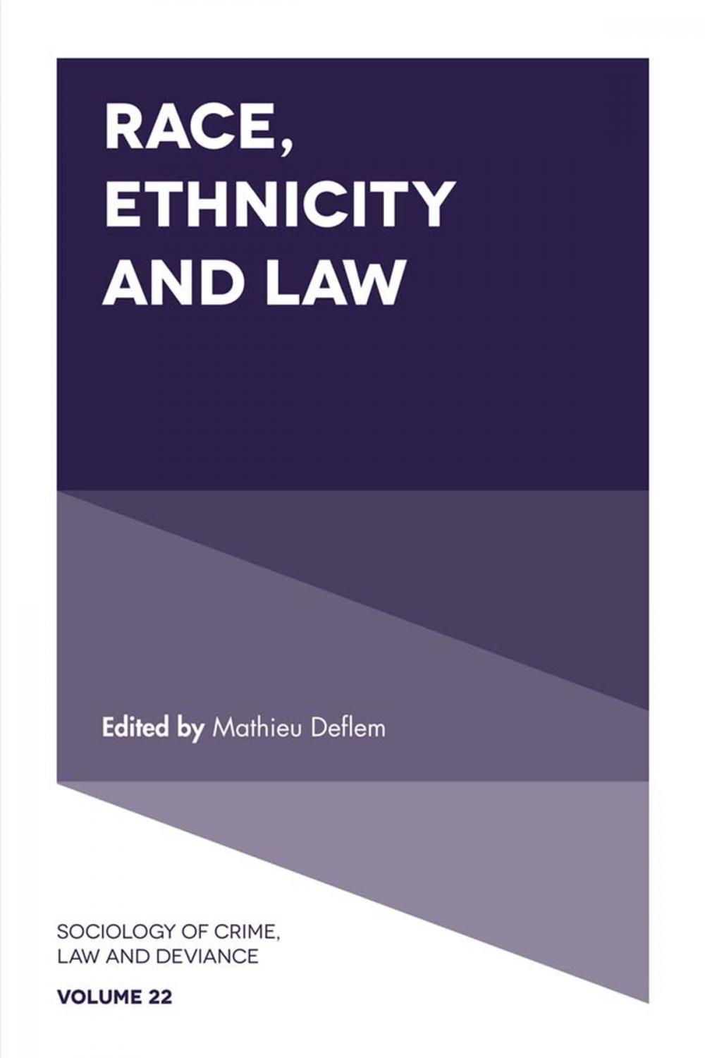 Big bigCover of Race, Ethnicity and Law