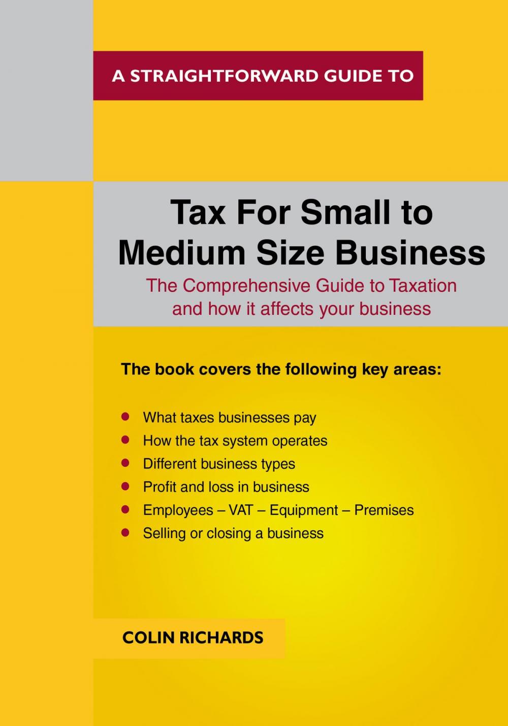 Big bigCover of Tax For Small To Medium Size Business