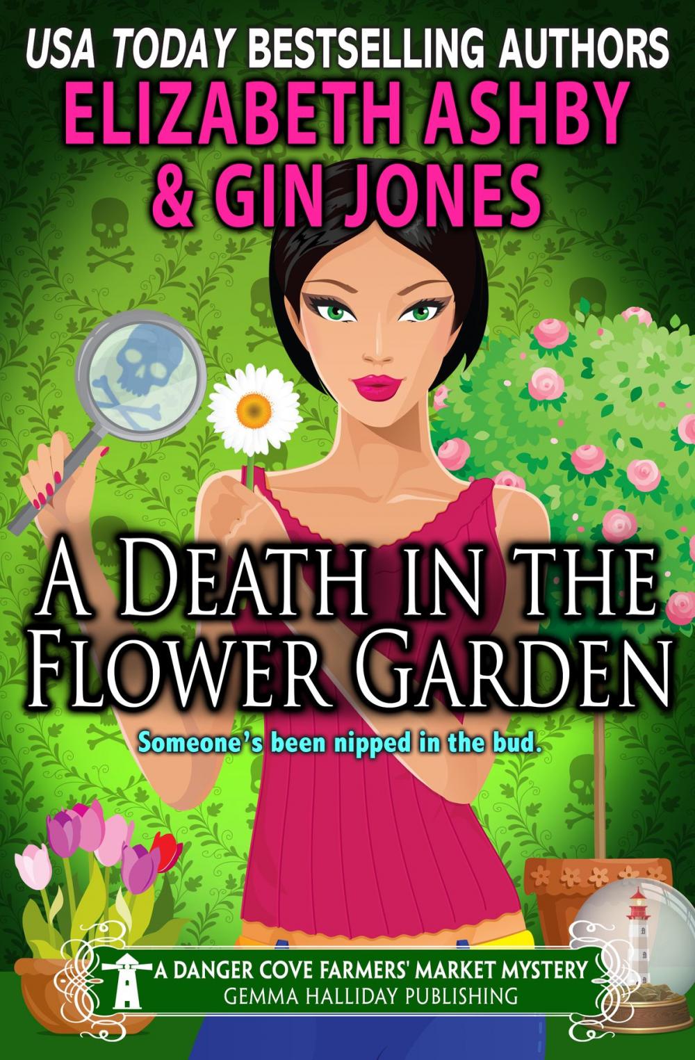 Big bigCover of A Death in the Flower Garden (a Danger Cove Farmers' Market Mystery)