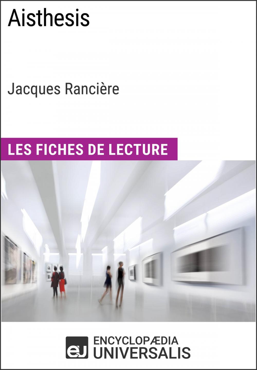 Big bigCover of Aisthesis de Jacques Rancière