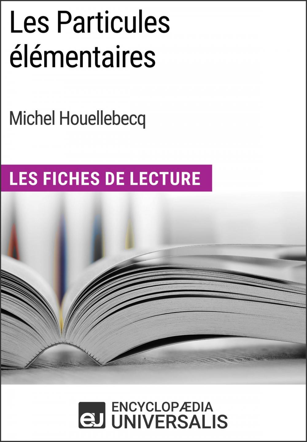 Big bigCover of Les Particules élémentaires de Michel Houellebecq
