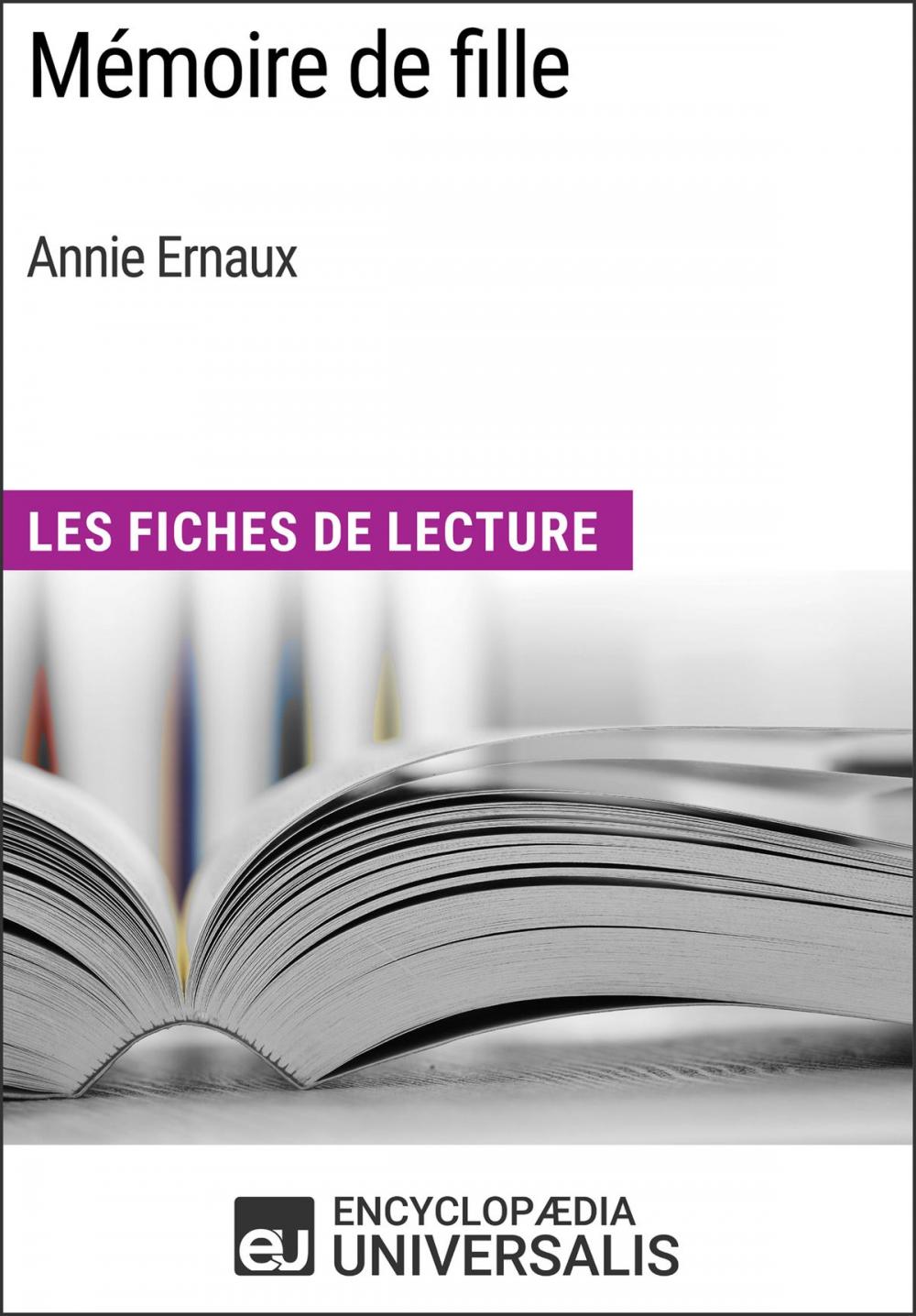 Big bigCover of Mémoire de fille d'Annie Ernaux