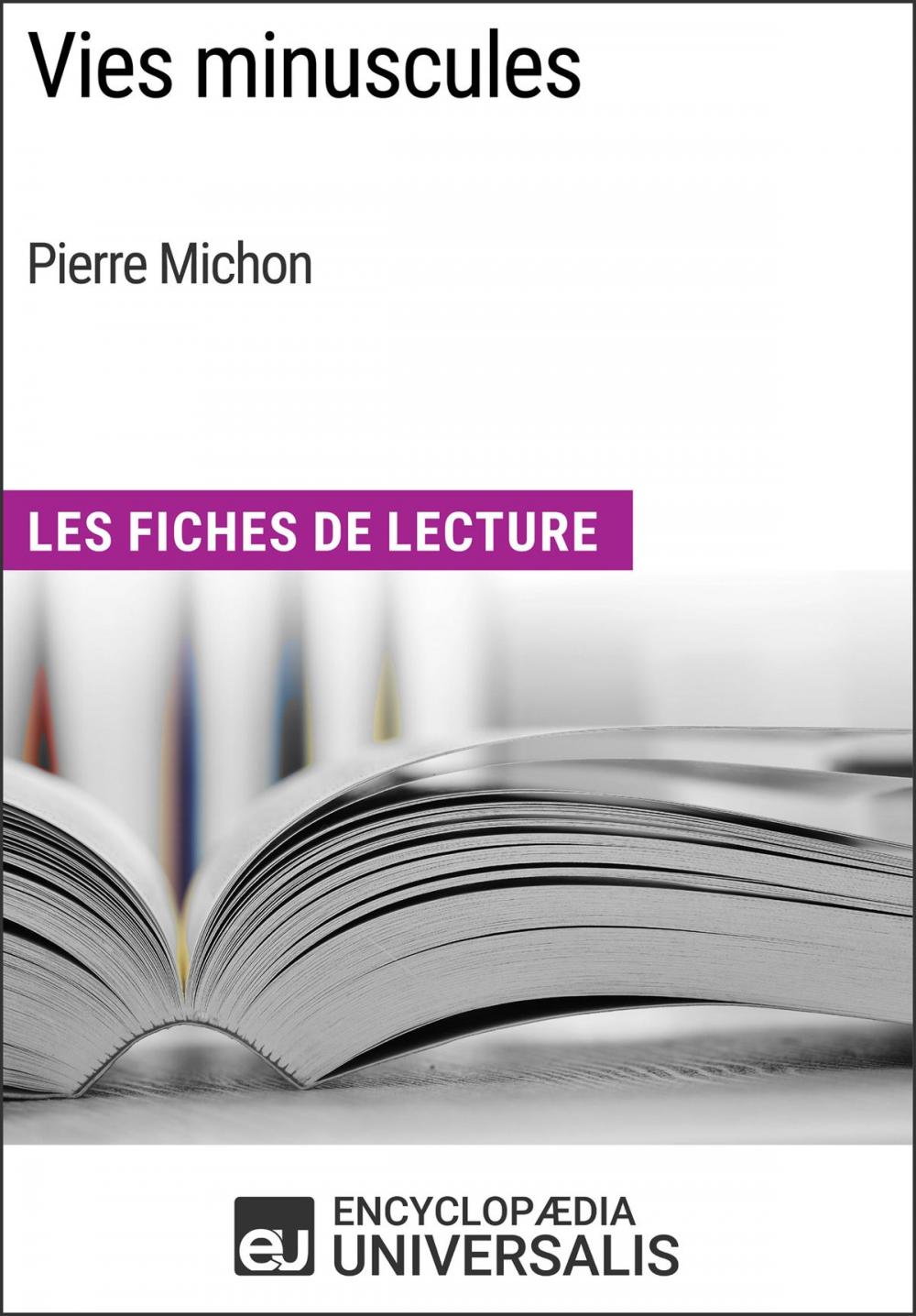 Big bigCover of Vies minuscules de Pierre Michon