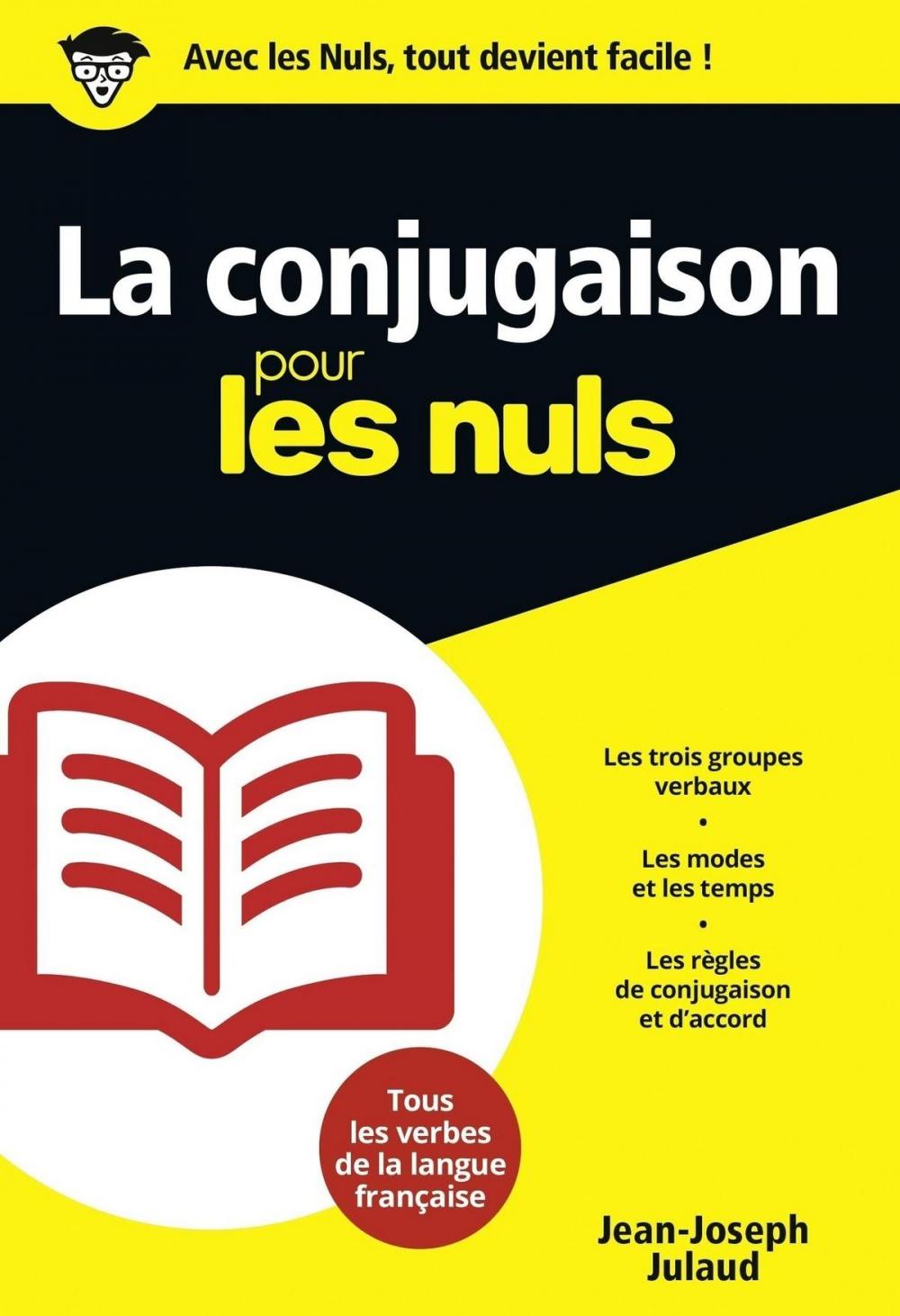 Big bigCover of La Conjugaison pour les Nuls poche