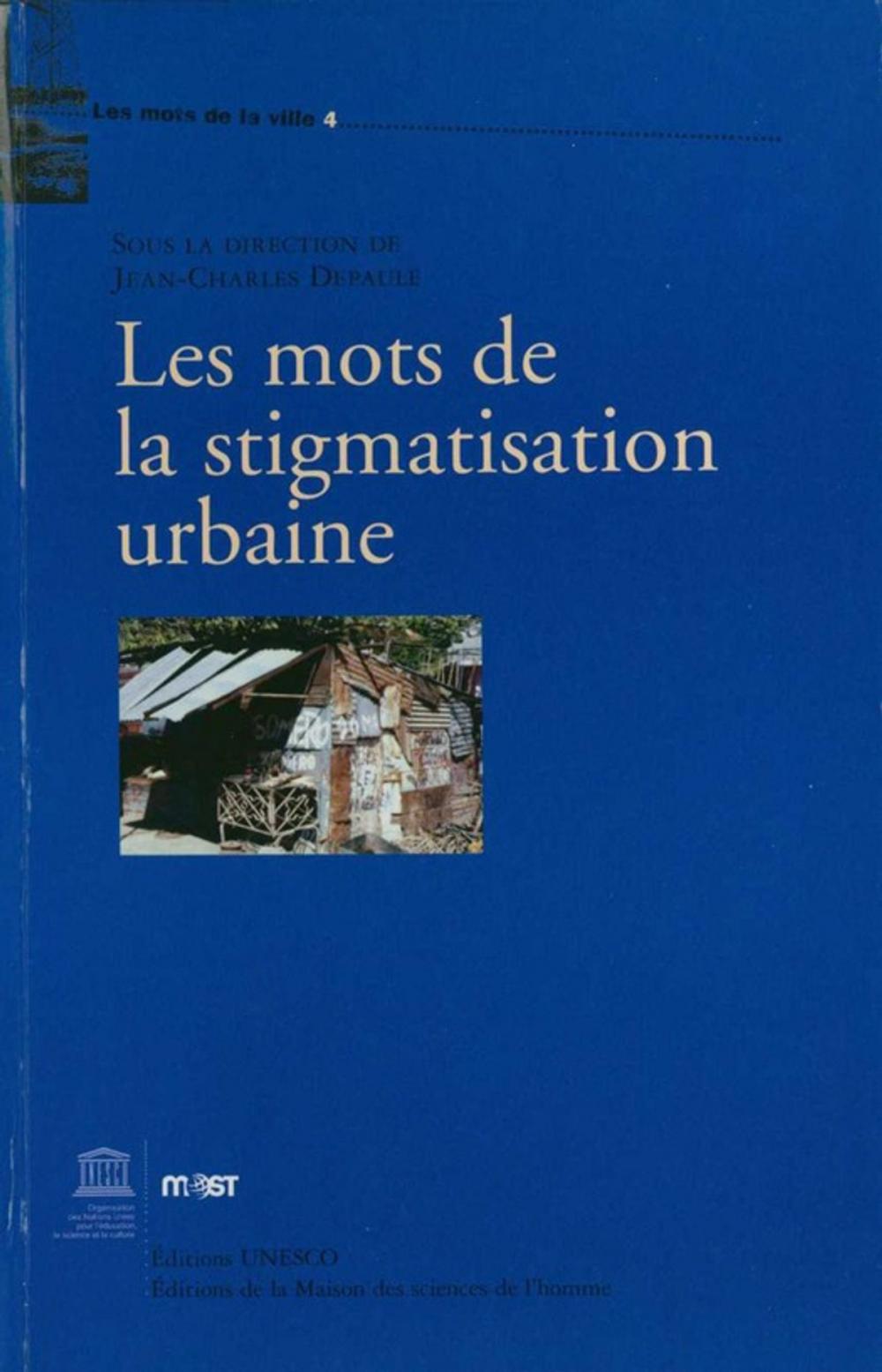 Big bigCover of Les mots de la stigmatisation urbaine