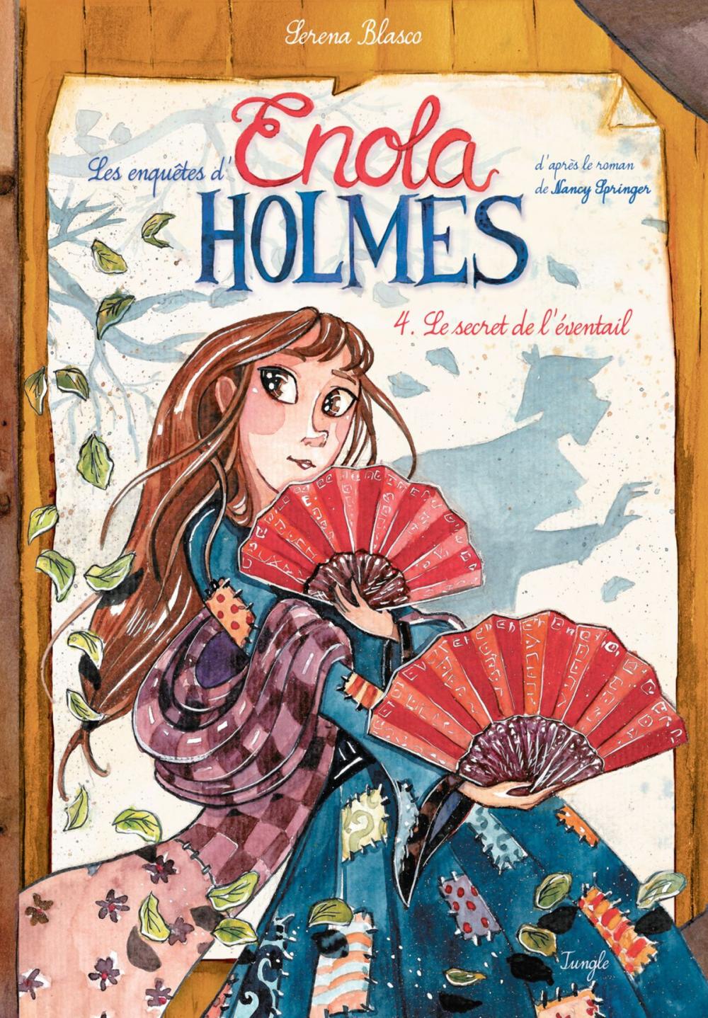 Big bigCover of Enola Holmes - Tome 4 - Le secret de l'éventail