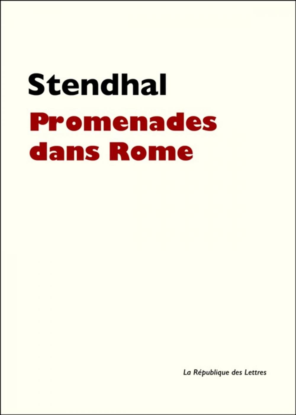 Big bigCover of Promenades dans Rome