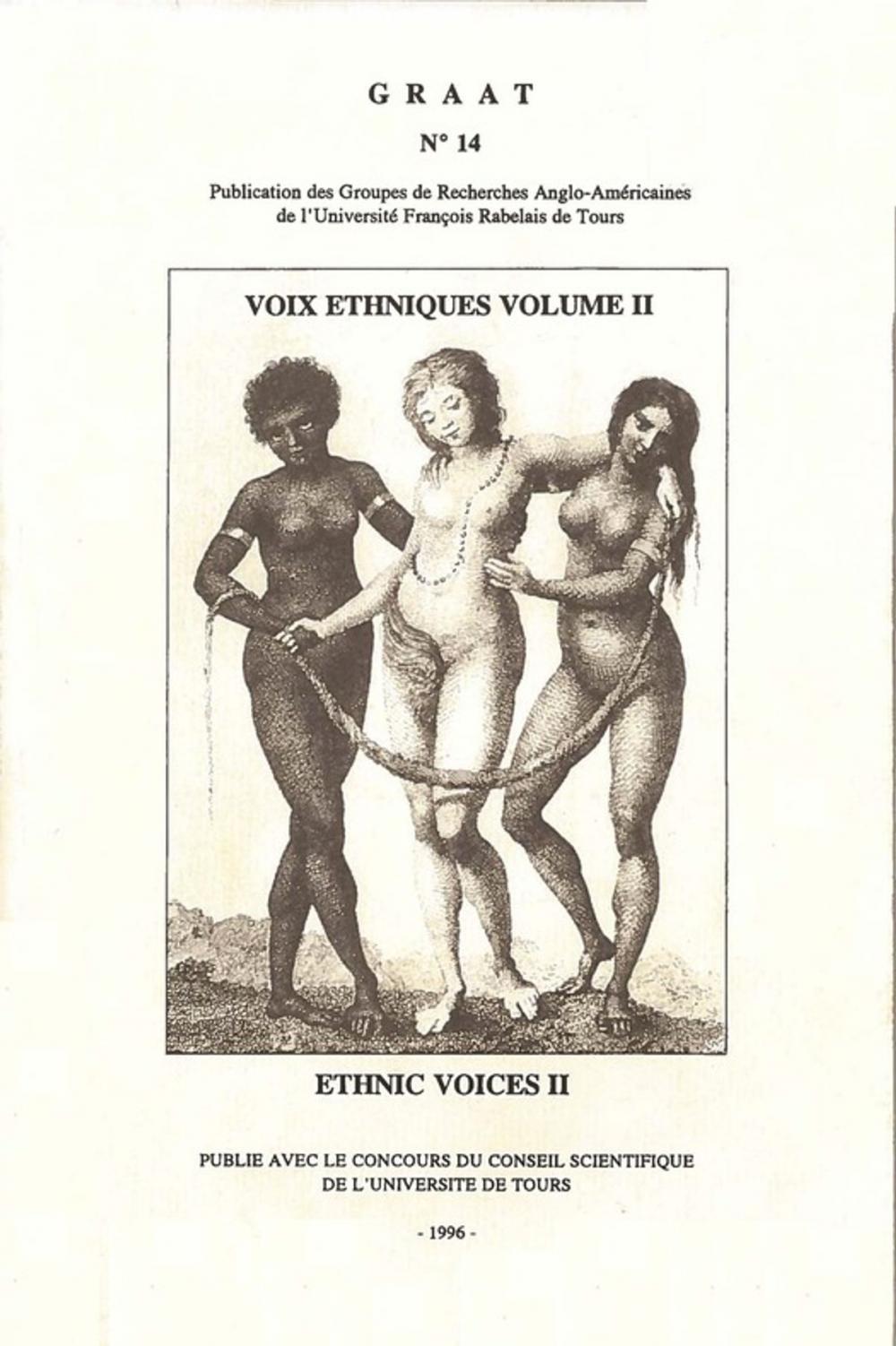 Big bigCover of Voix éthniques, ethnic voices. Volume 2