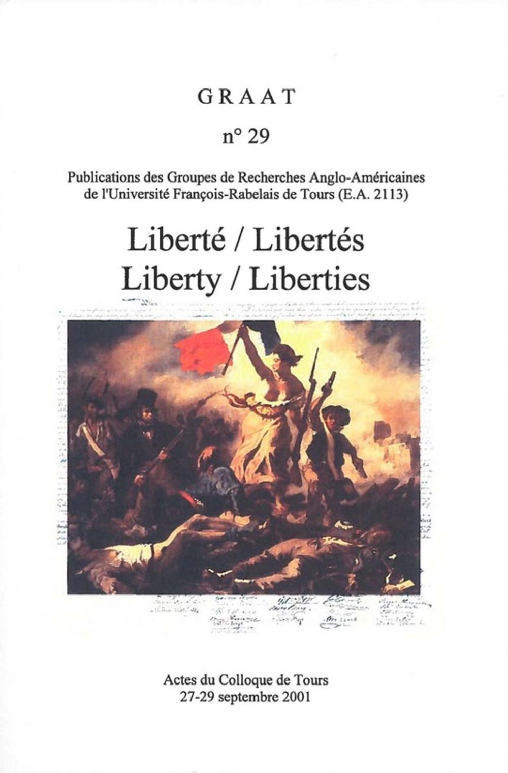 Big bigCover of Liberté / Libertés