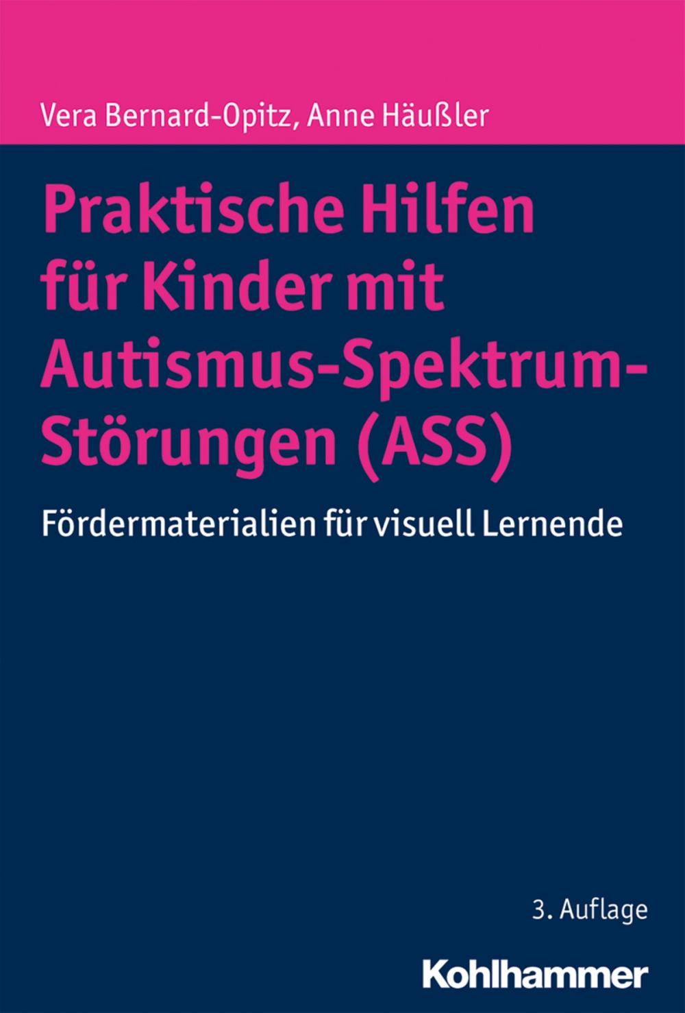 Big bigCover of Praktische Hilfen für Kinder mit Autismus-Spektrum-Störungen (ASS)