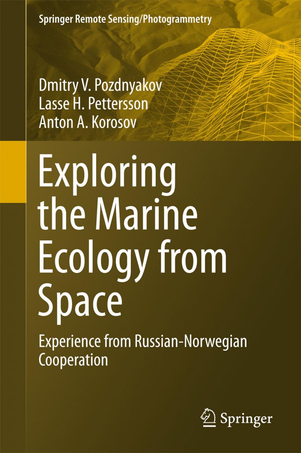 Big bigCover of Exploring the Marine Ecology from Space