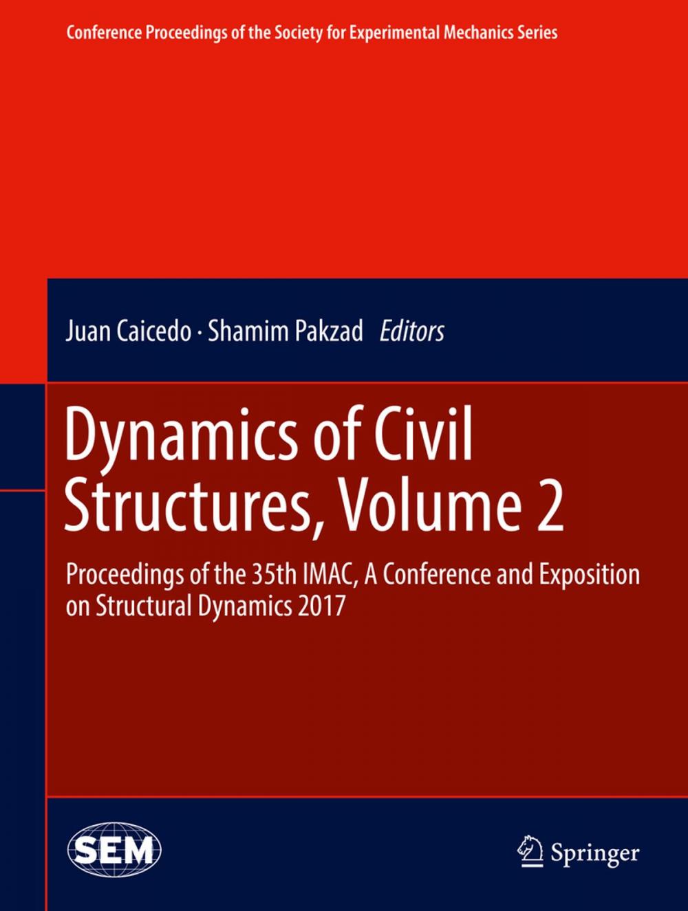 Big bigCover of Dynamics of Civil Structures, Volume 2