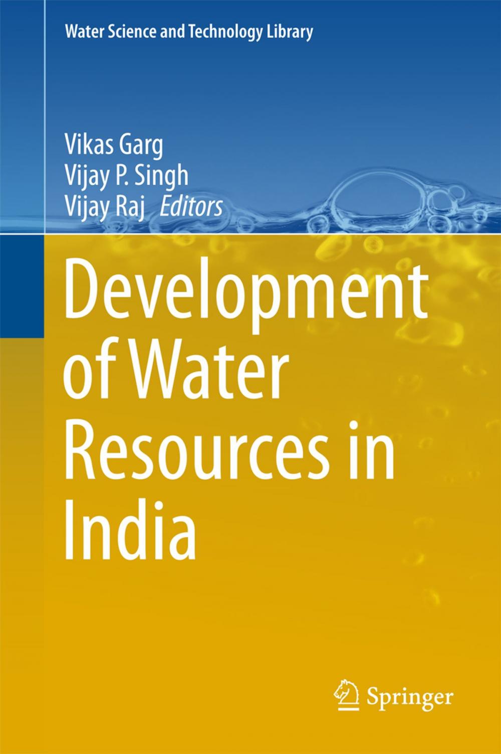 Big bigCover of Development of Water Resources in India