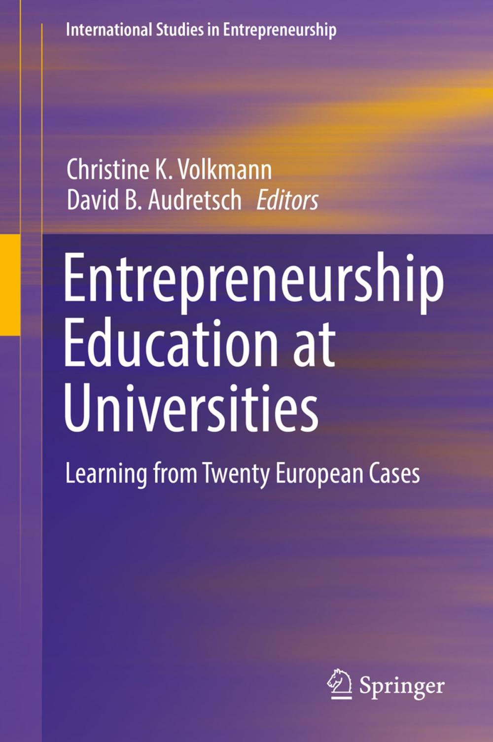 Big bigCover of Entrepreneurship Education at Universities