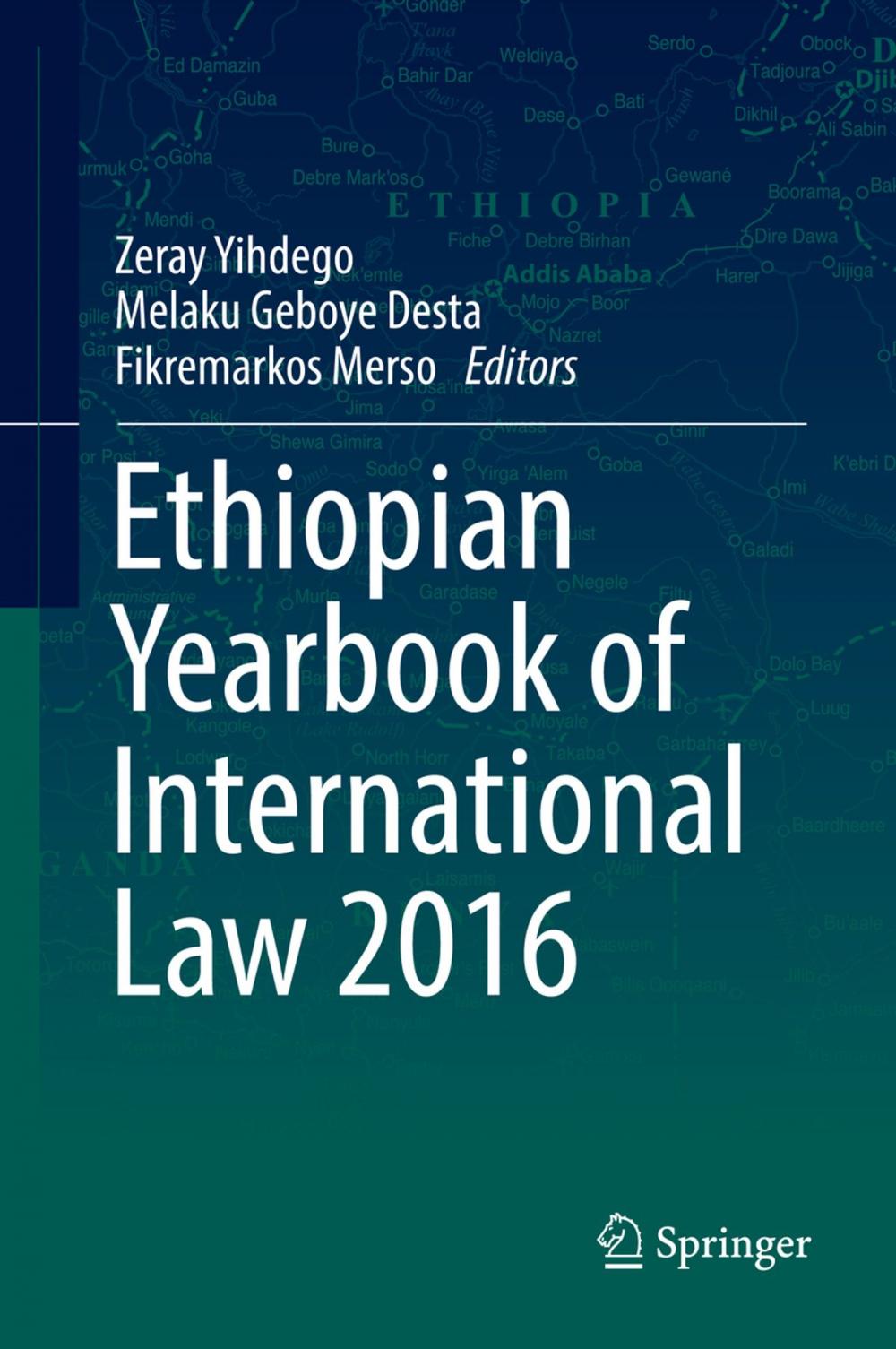 Big bigCover of Ethiopian Yearbook of International Law 2016