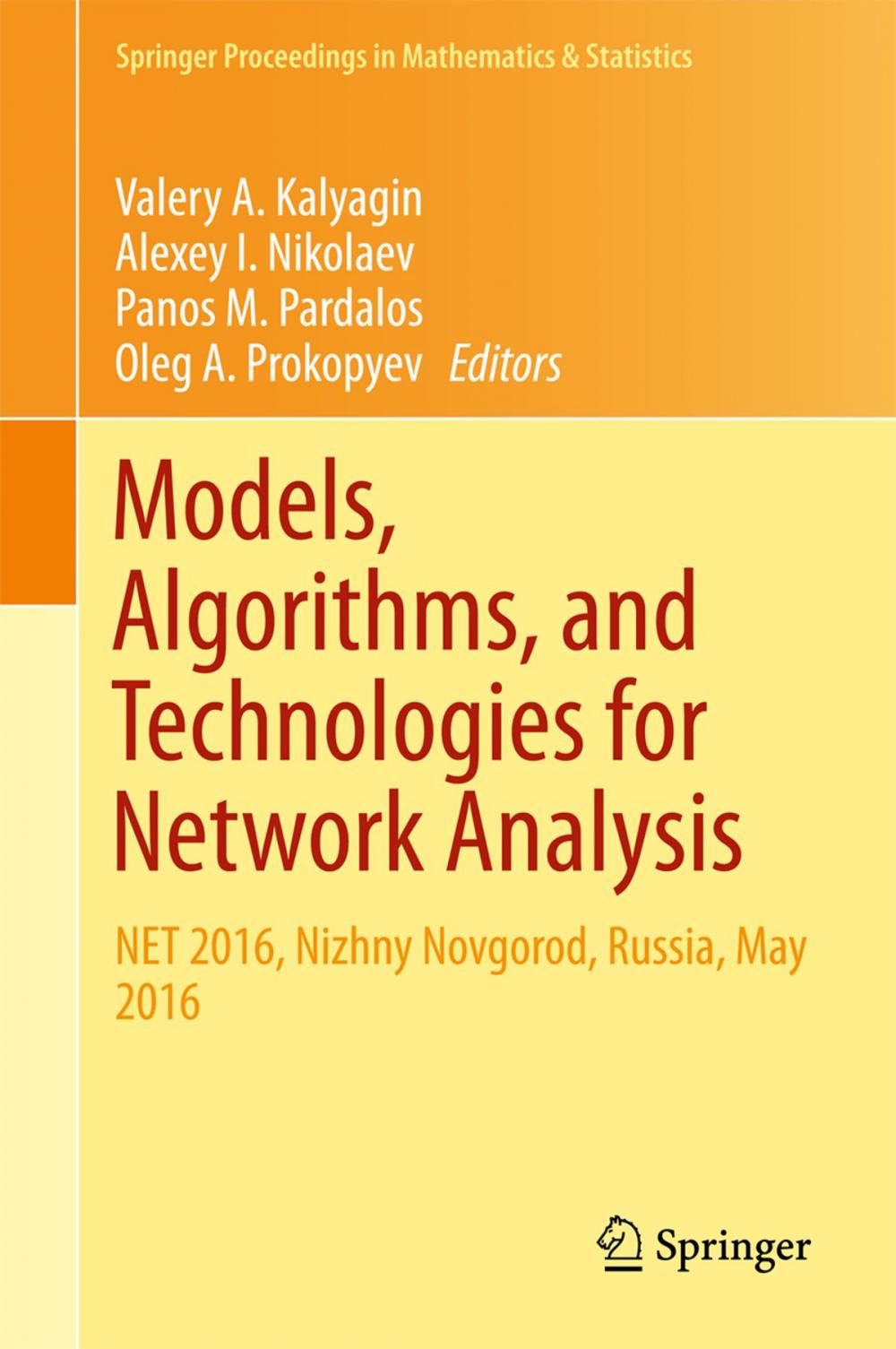 Big bigCover of Models, Algorithms, and Technologies for Network Analysis