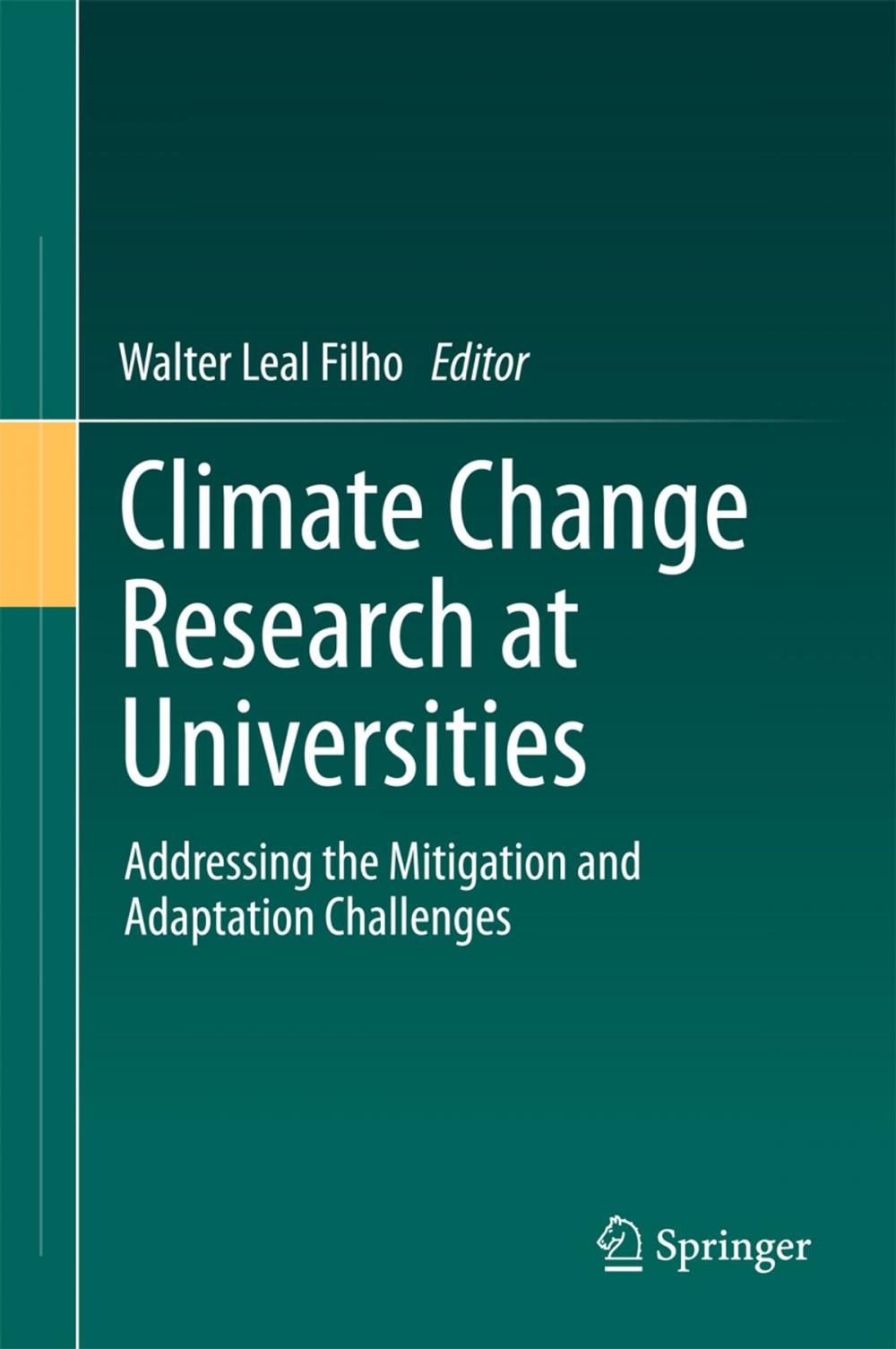 Big bigCover of Climate Change Research at Universities