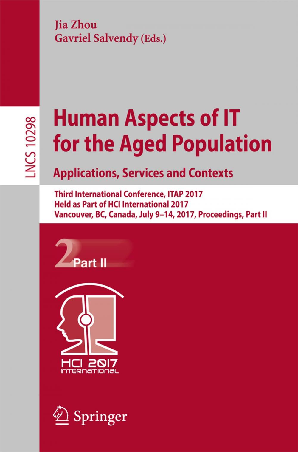 Big bigCover of Human Aspects of IT for the Aged Population. Applications, Services and Contexts