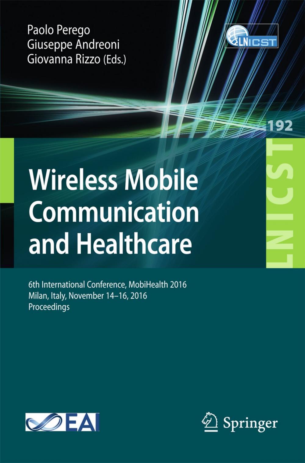 Big bigCover of Wireless Mobile Communication and Healthcare