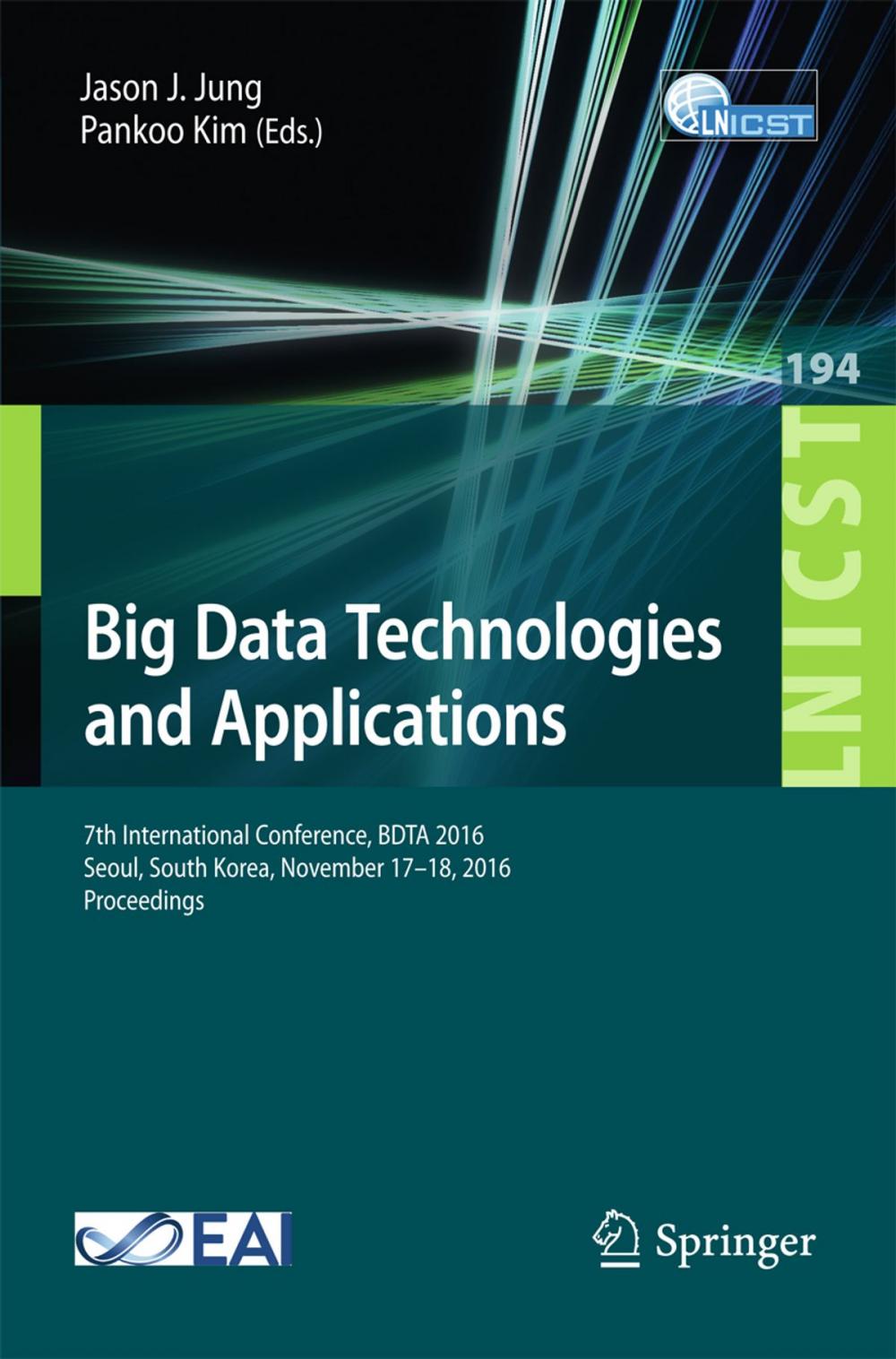 Big bigCover of Big Data Technologies and Applications