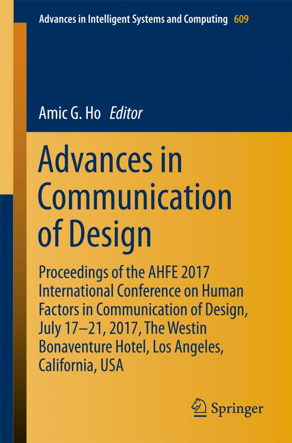 Big bigCover of Advances in Communication of Design