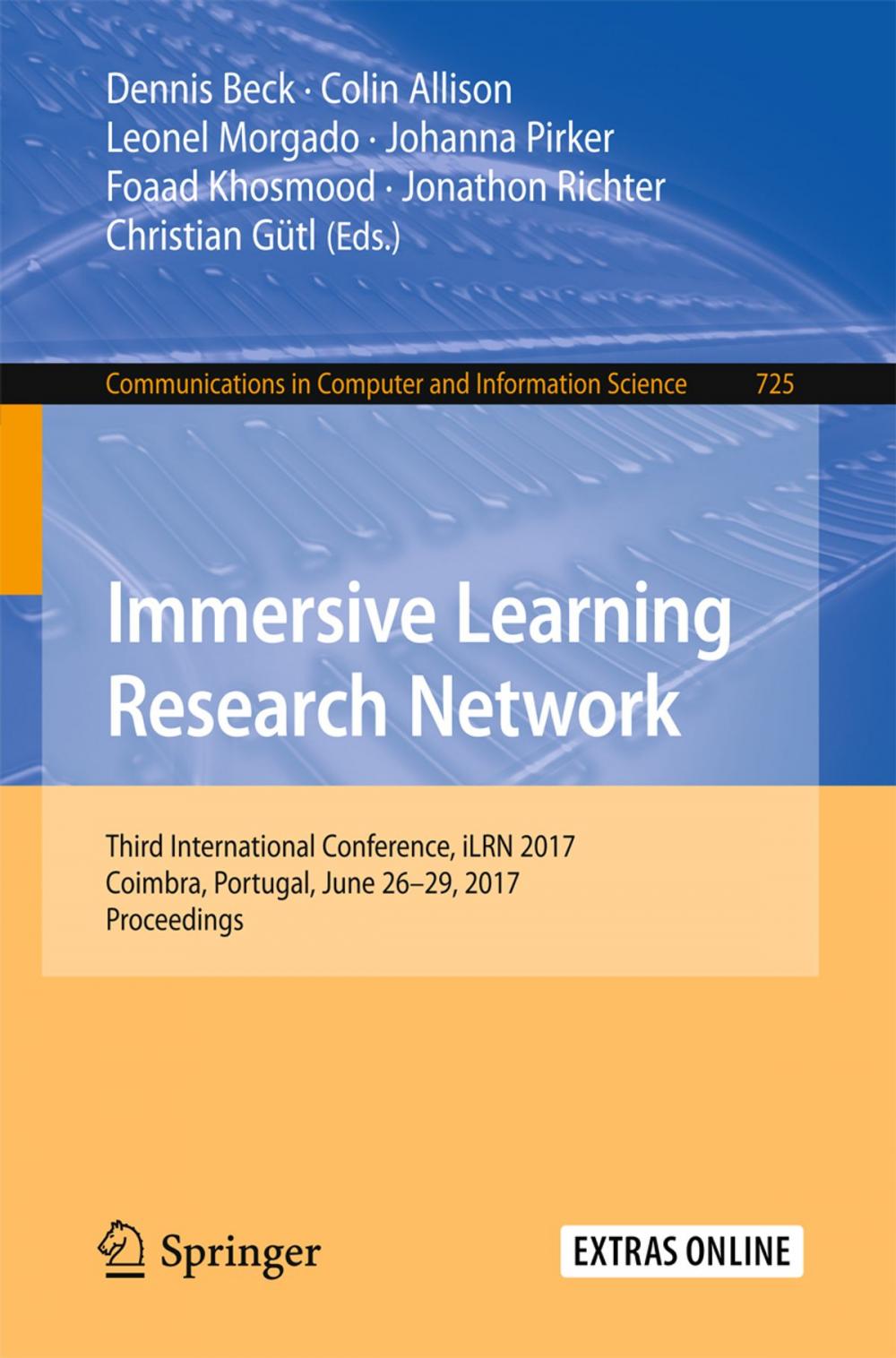 Big bigCover of Immersive Learning Research Network