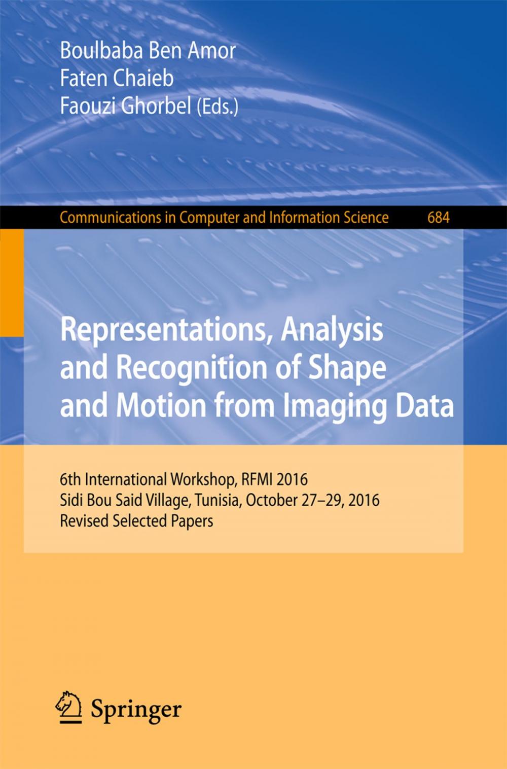 Big bigCover of Representations, Analysis and Recognition of Shape and Motion from Imaging Data