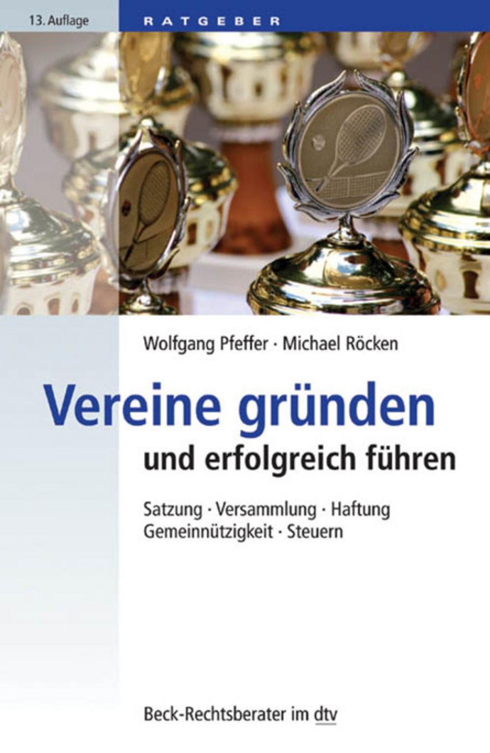 Big bigCover of Vereine gründen und erfolgreich führen