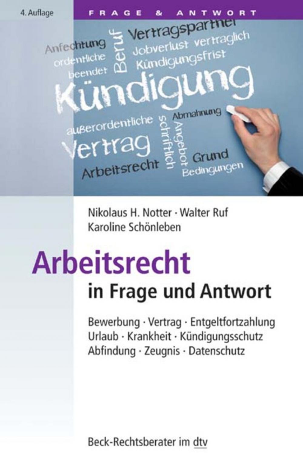 Big bigCover of Arbeitsrecht in Frage und Antwort