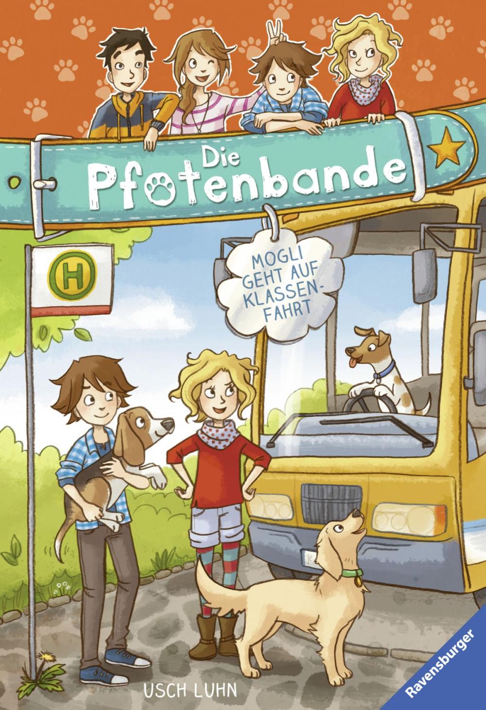 Big bigCover of Die Pfotenbande, Band 4: Mogli geht auf Klassenfahrt