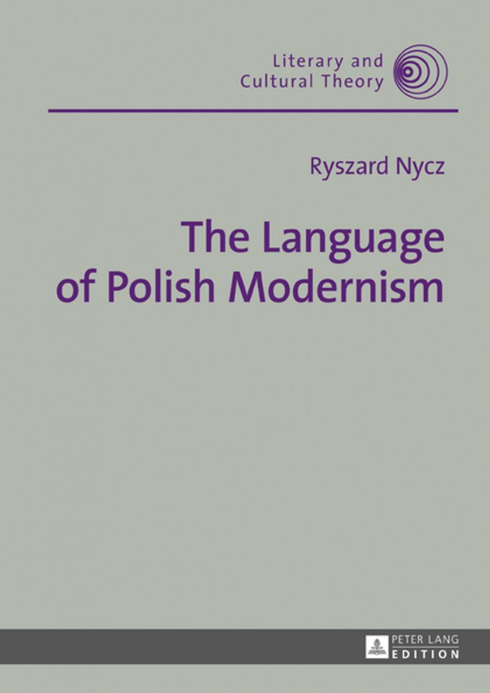 Big bigCover of The Language of Polish Modernism