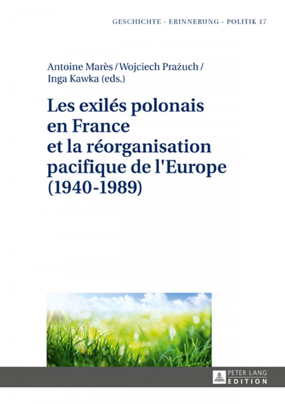 Big bigCover of Les exilés polonais en France et la réorganisation pacifique de l'Europe (19401989)