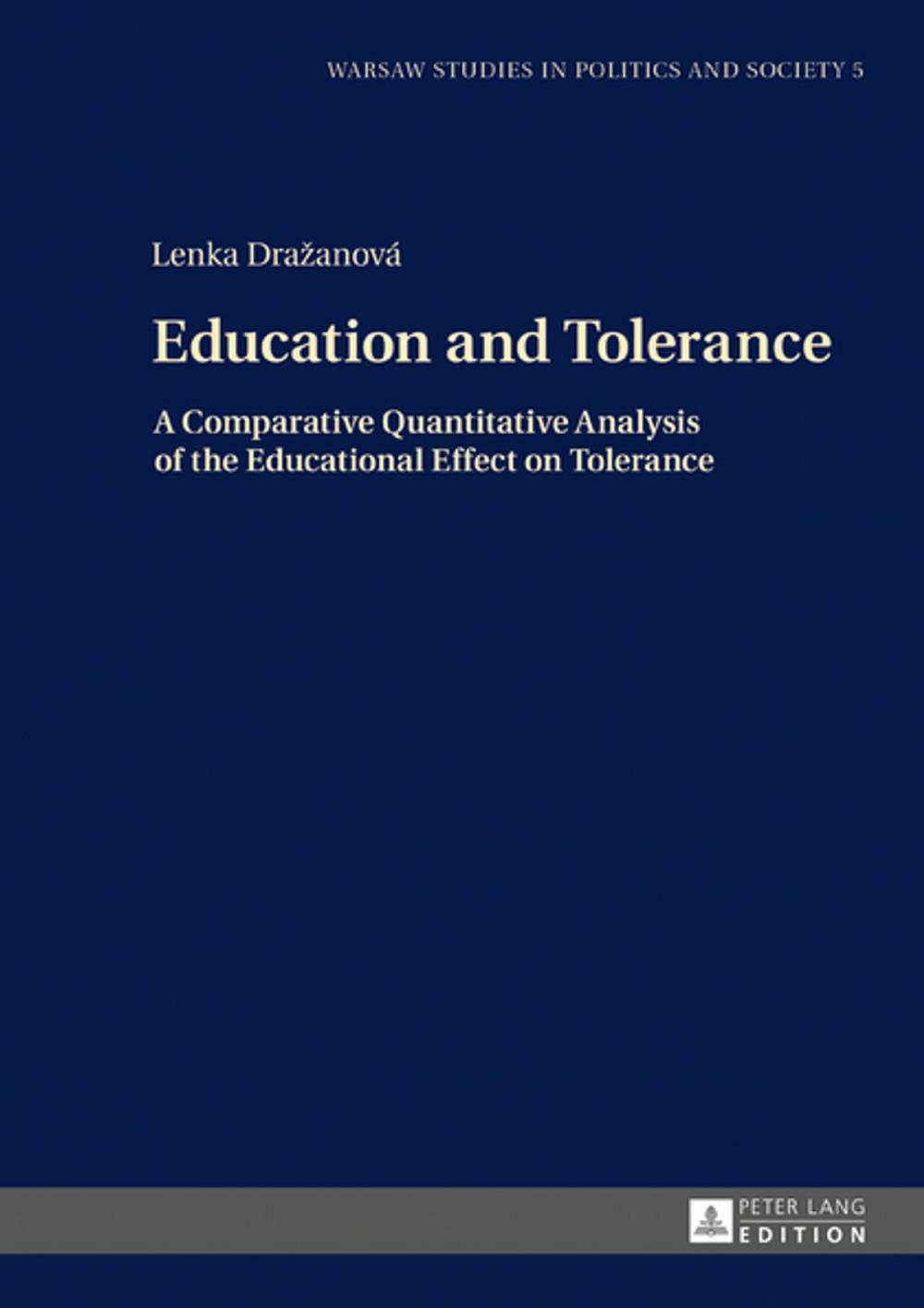 Big bigCover of Education and Tolerance