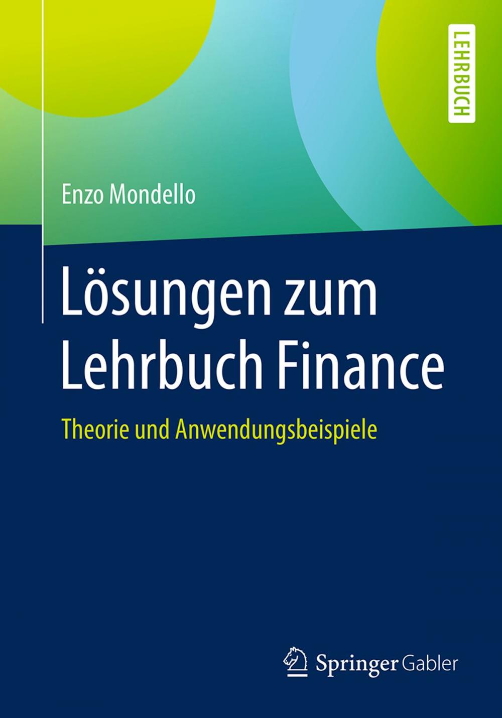 Big bigCover of Lösungen zum Lehrbuch Finance