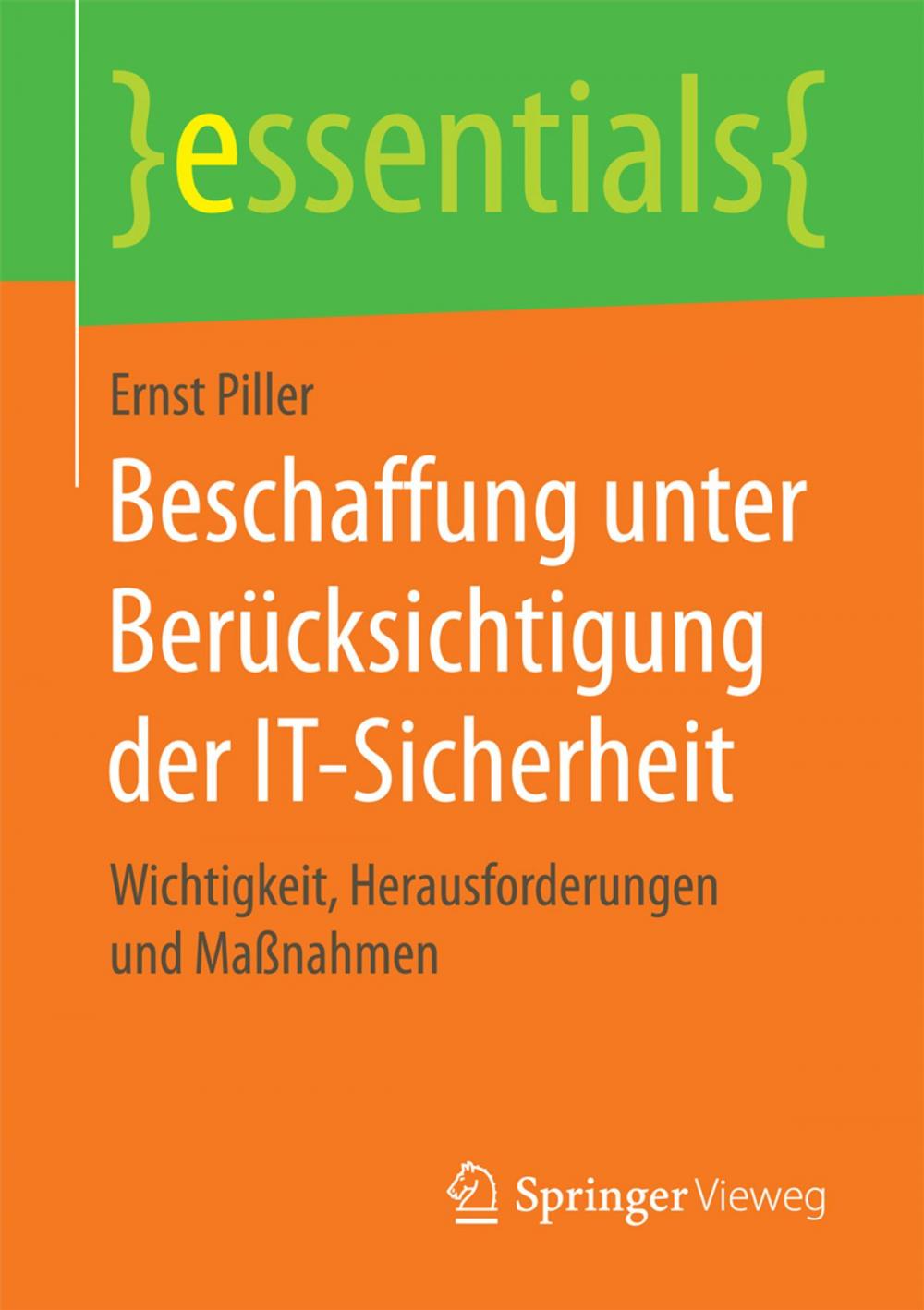 Big bigCover of Beschaffung unter Berücksichtigung der IT-Sicherheit